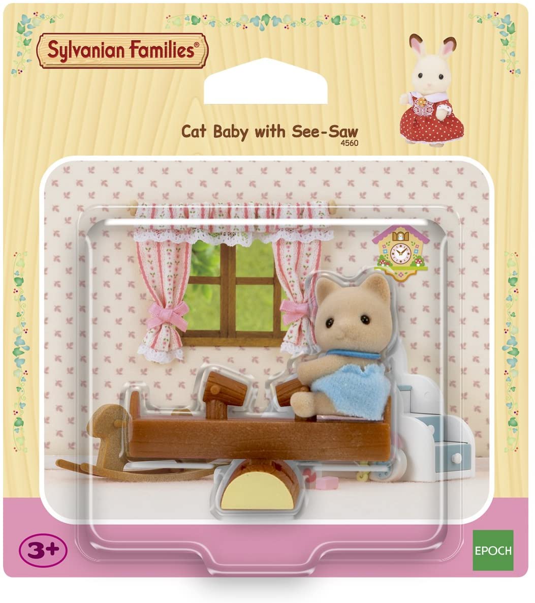 Cat Baby with See-Saw