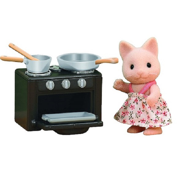 Cat Sister with Oven Set