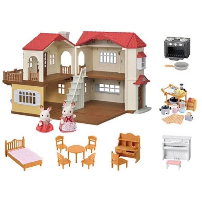 Red Roof Country Home Gift Set