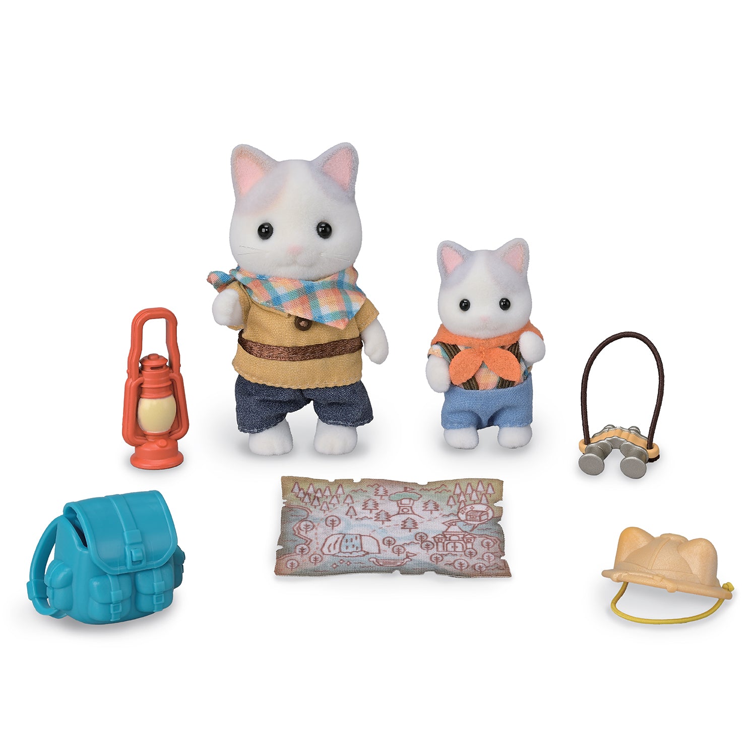 Exciting Exploration Set -Latte Cat Brother & Baby