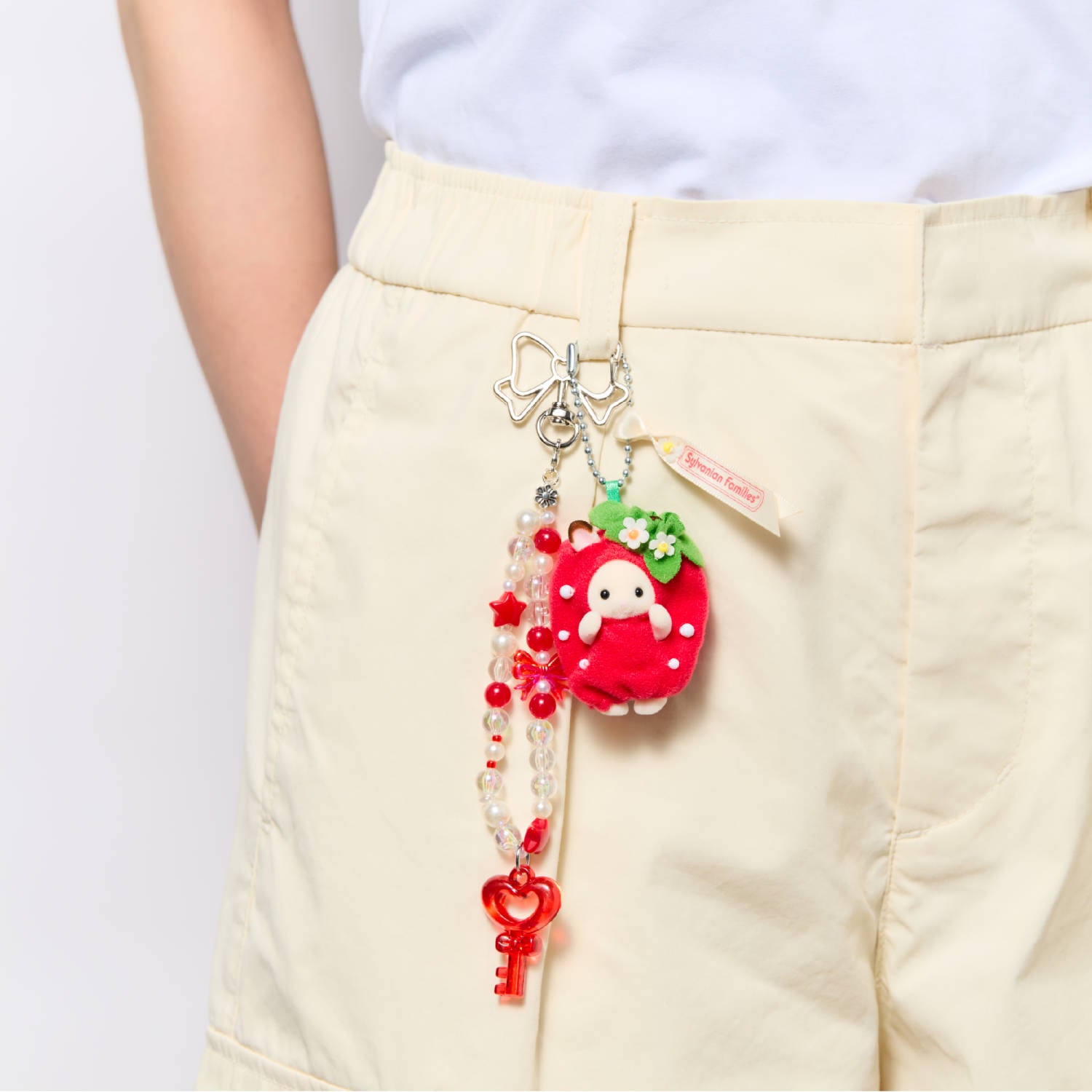 Sylvanian Families Key Chain -Sweet Strawberry-