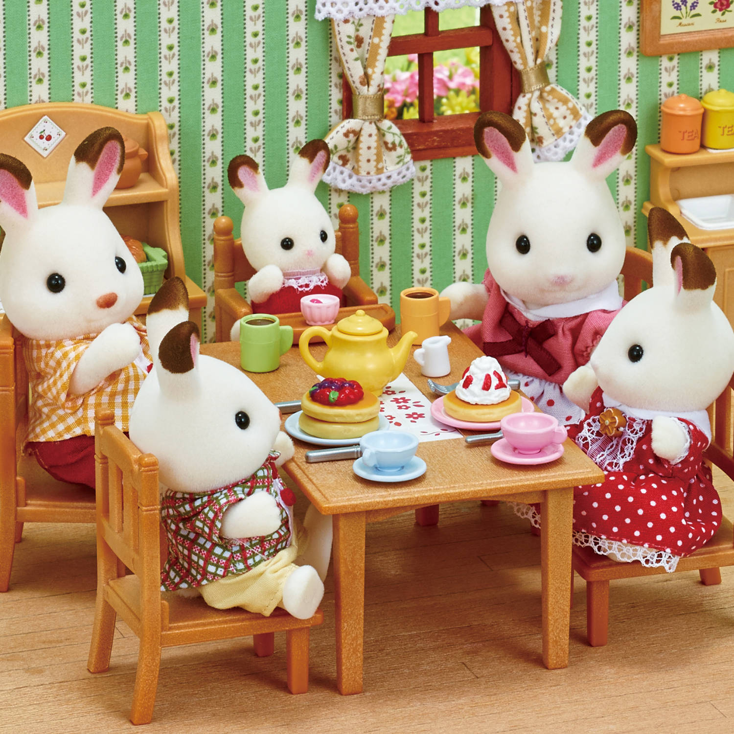 Chocolate Rabbit Family