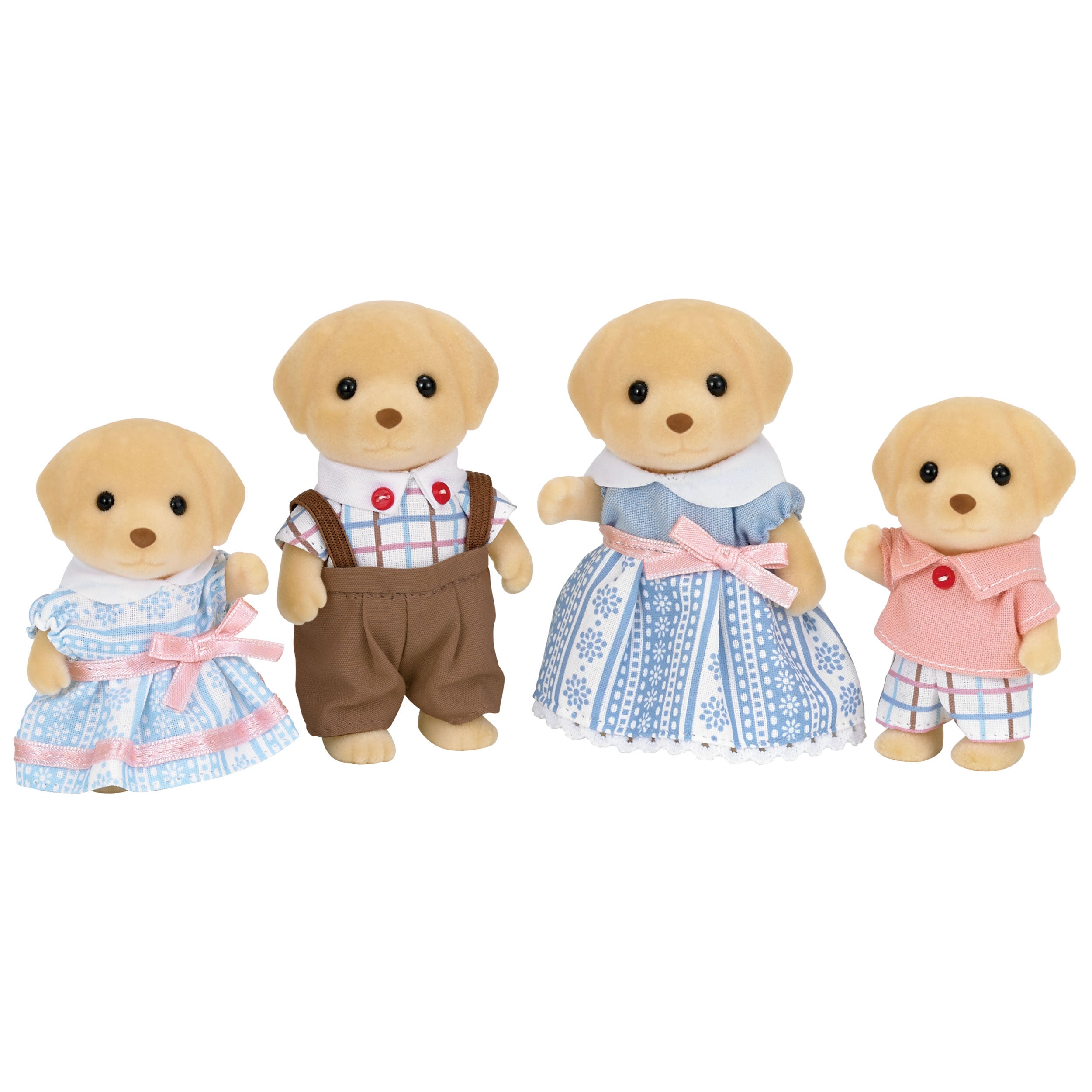 Yellow Labrador Family
