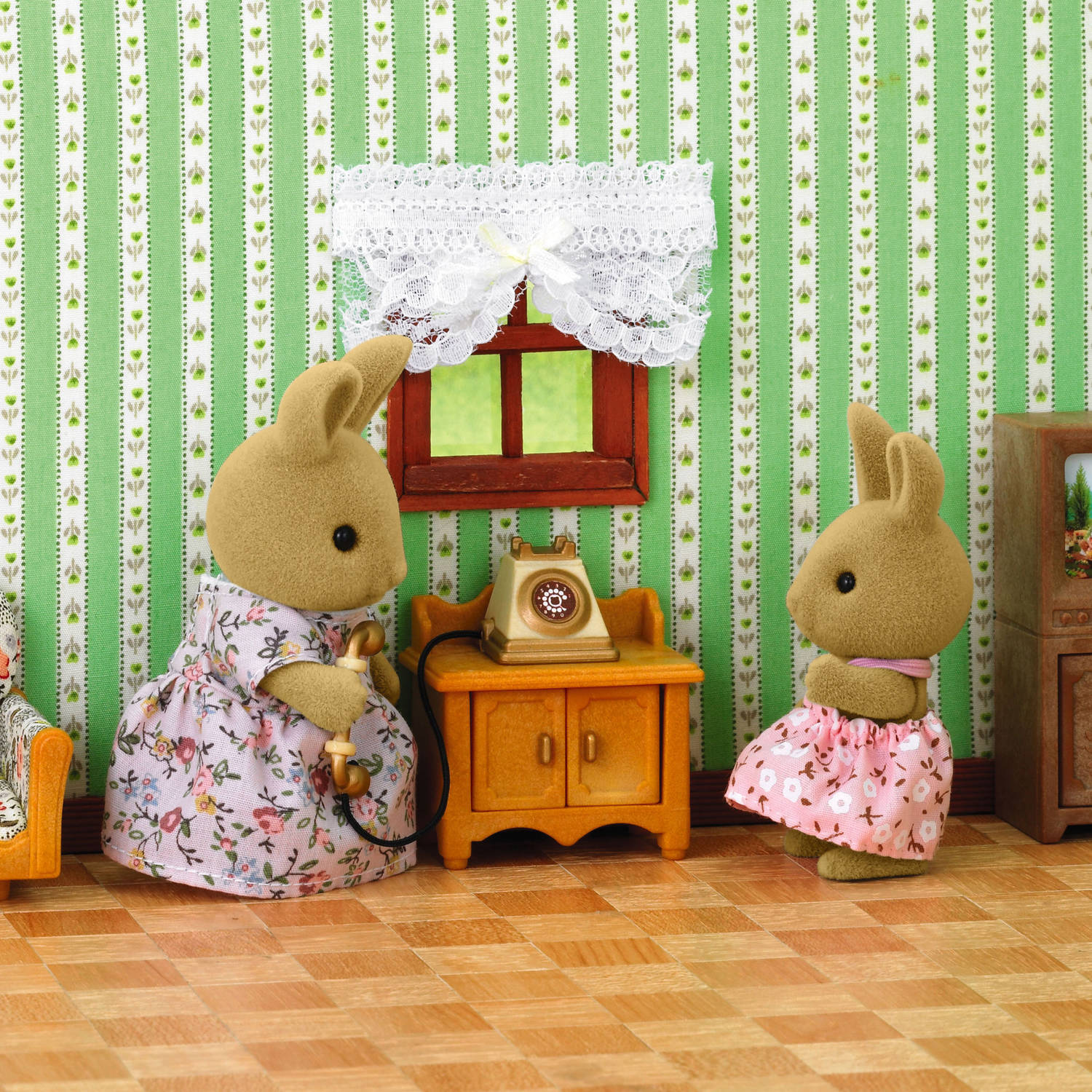 Country Living Room Set (with Rabbit Mother)