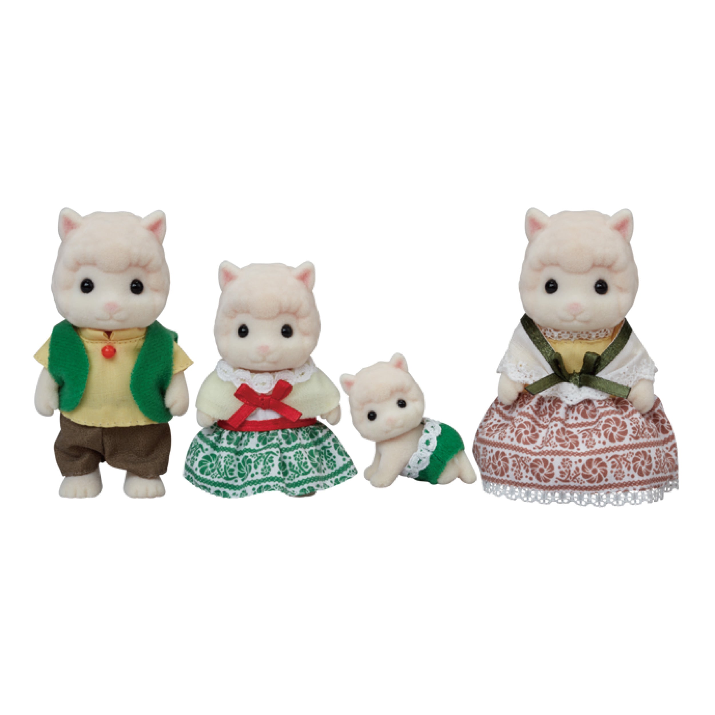 Woolly Alpaca Family