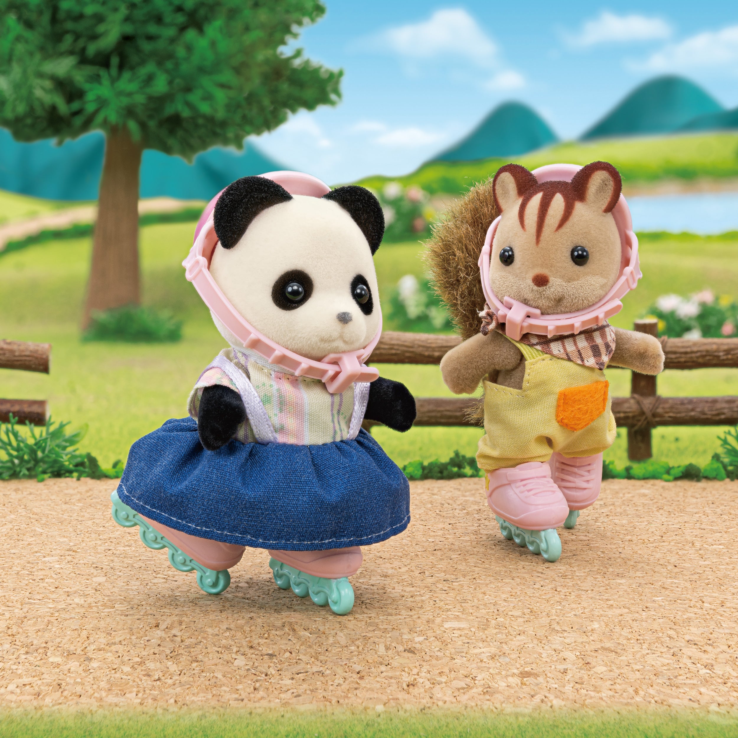 Cycle & Skate Set -Panda Girl-