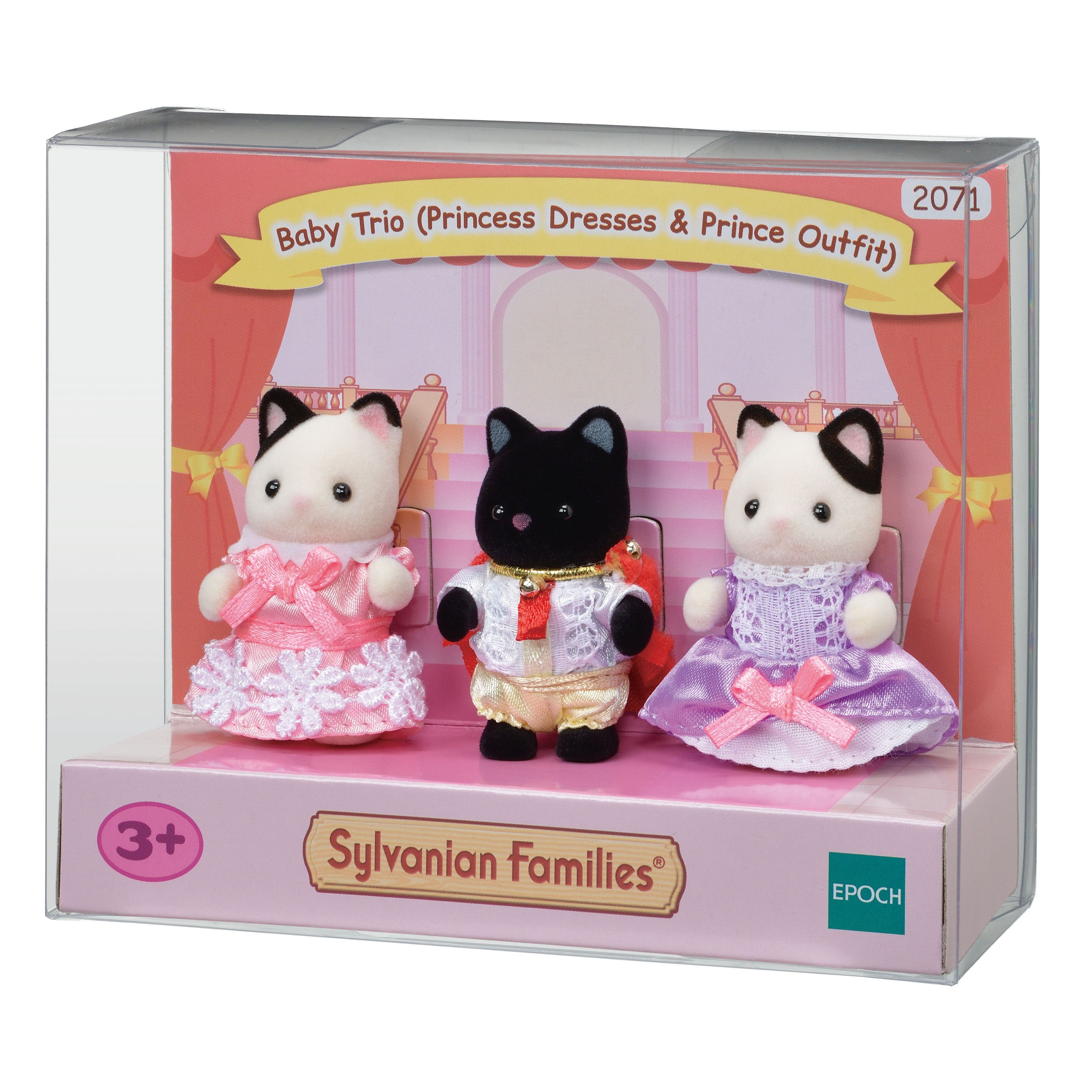 Baby Trio (Princess Dresses & Prince Outfit)
