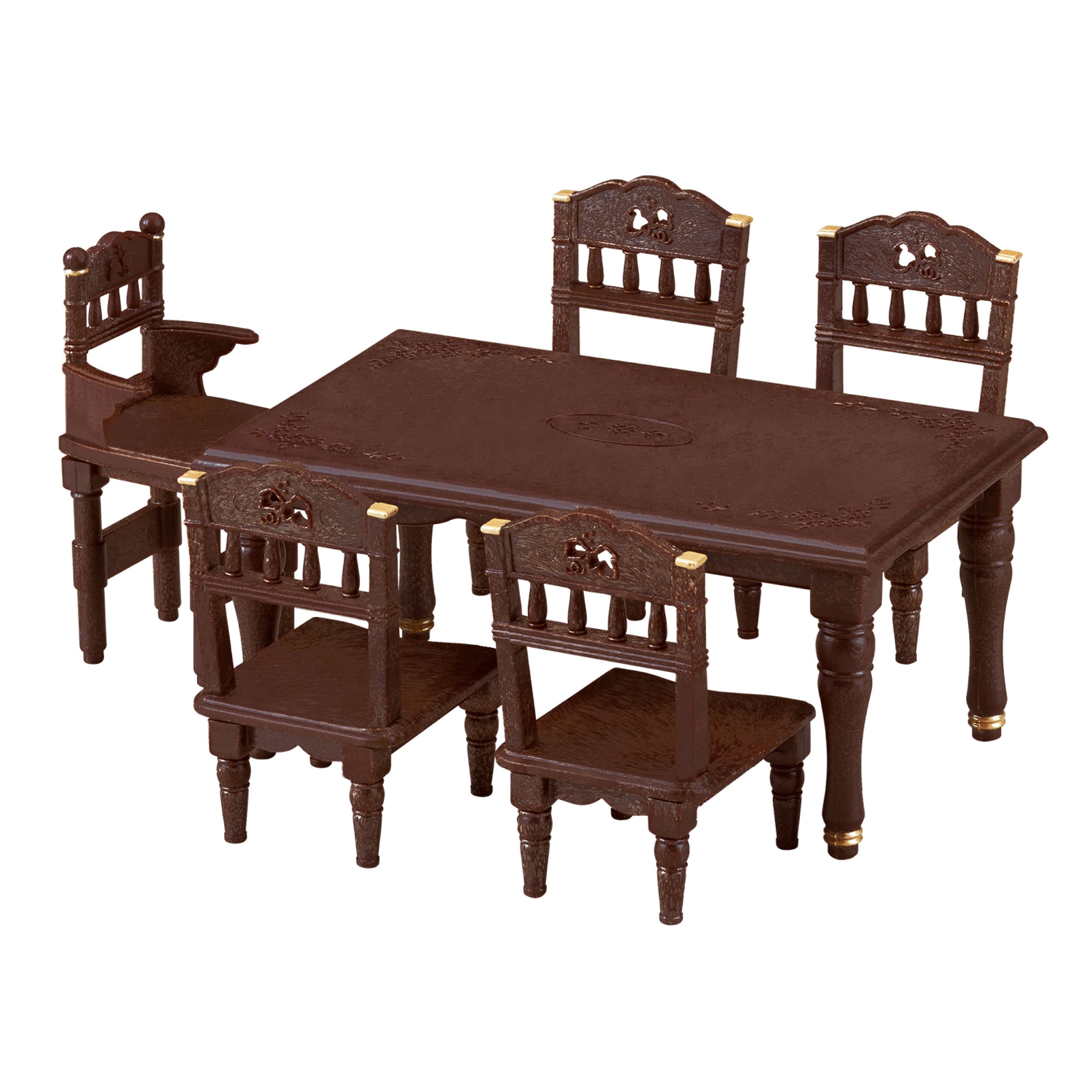 Classic Brown Table Set