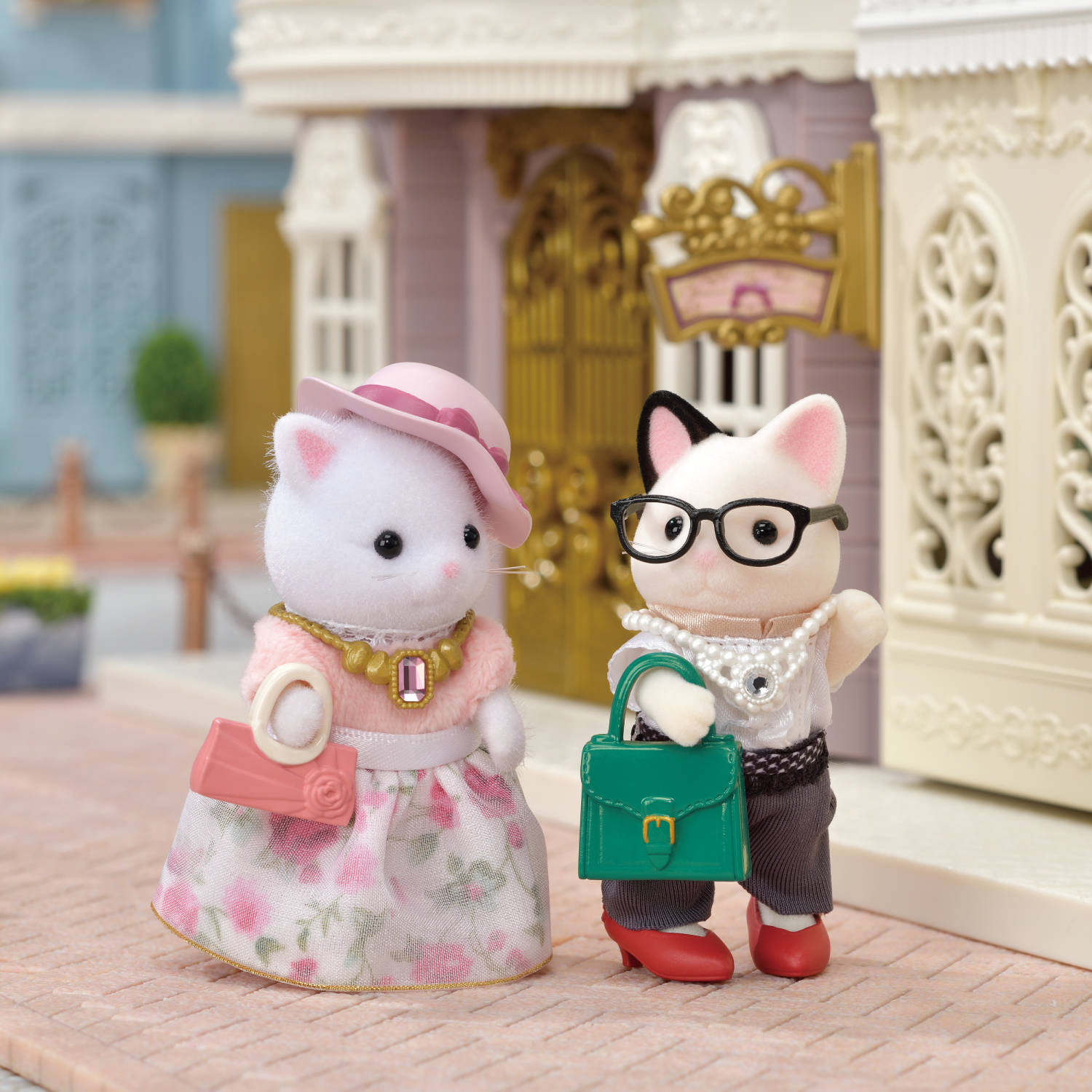 Fashion Play Set Town Girl Series - Persian Cat-
