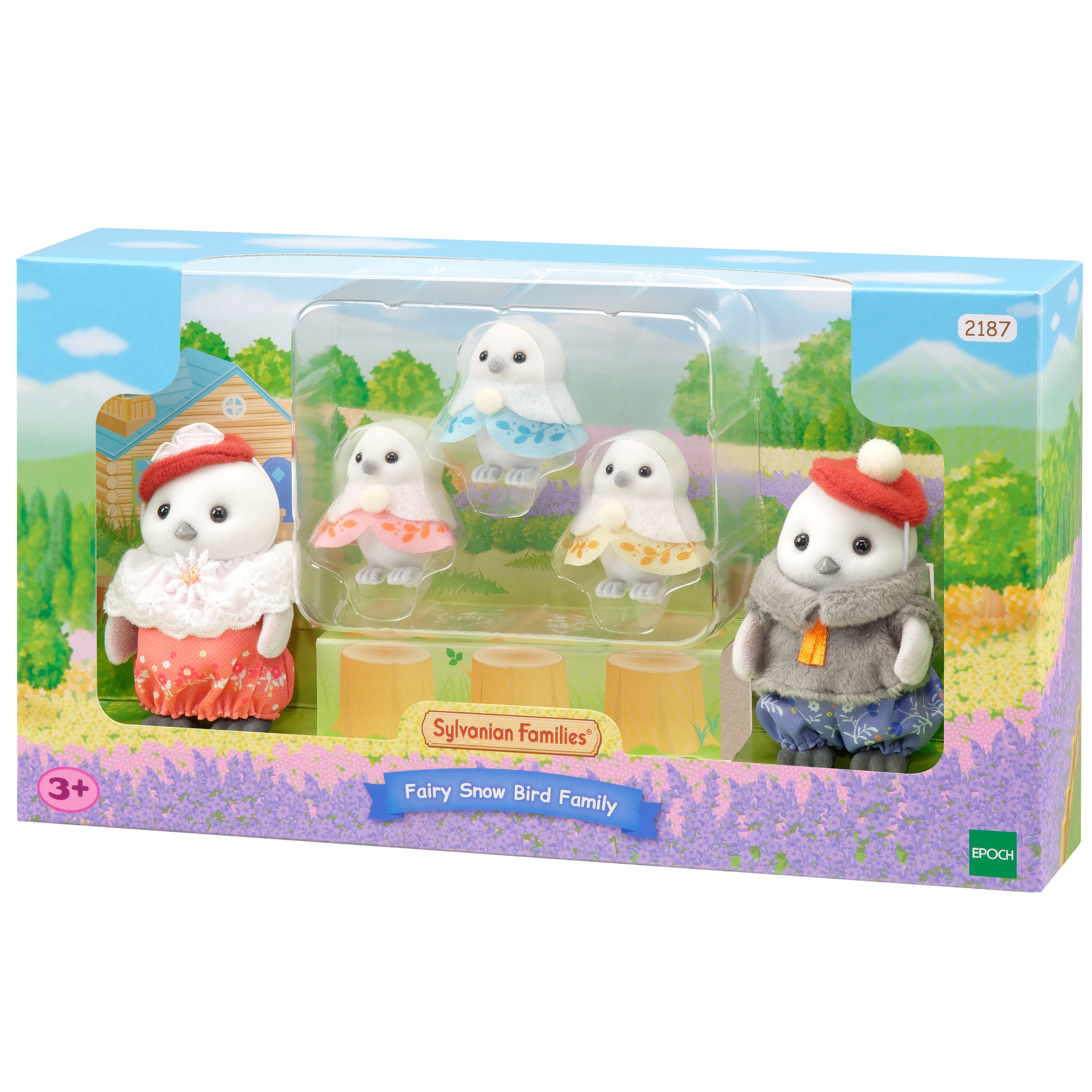 Fairy Snow Bird Family