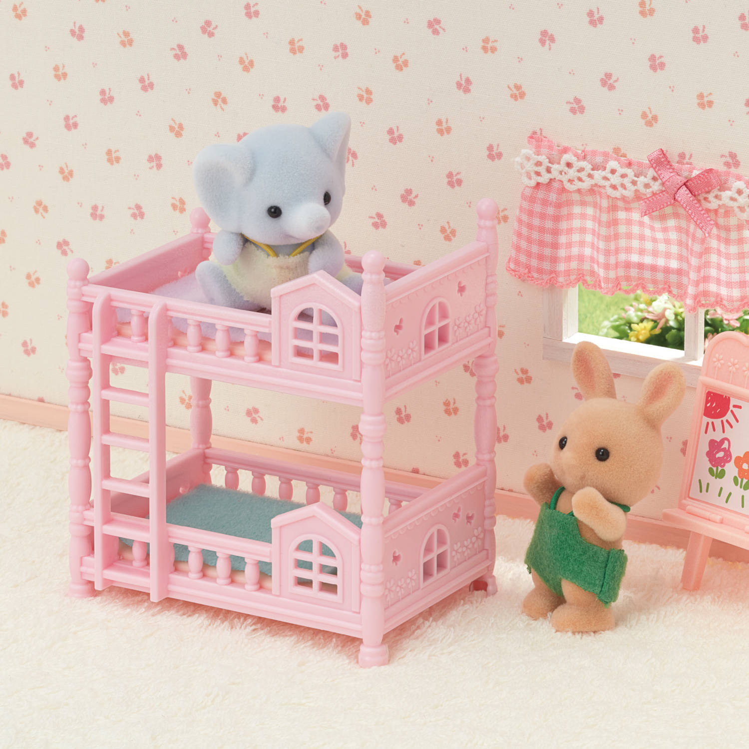 Sunny Rabbit Baby's Bunk Bed Set