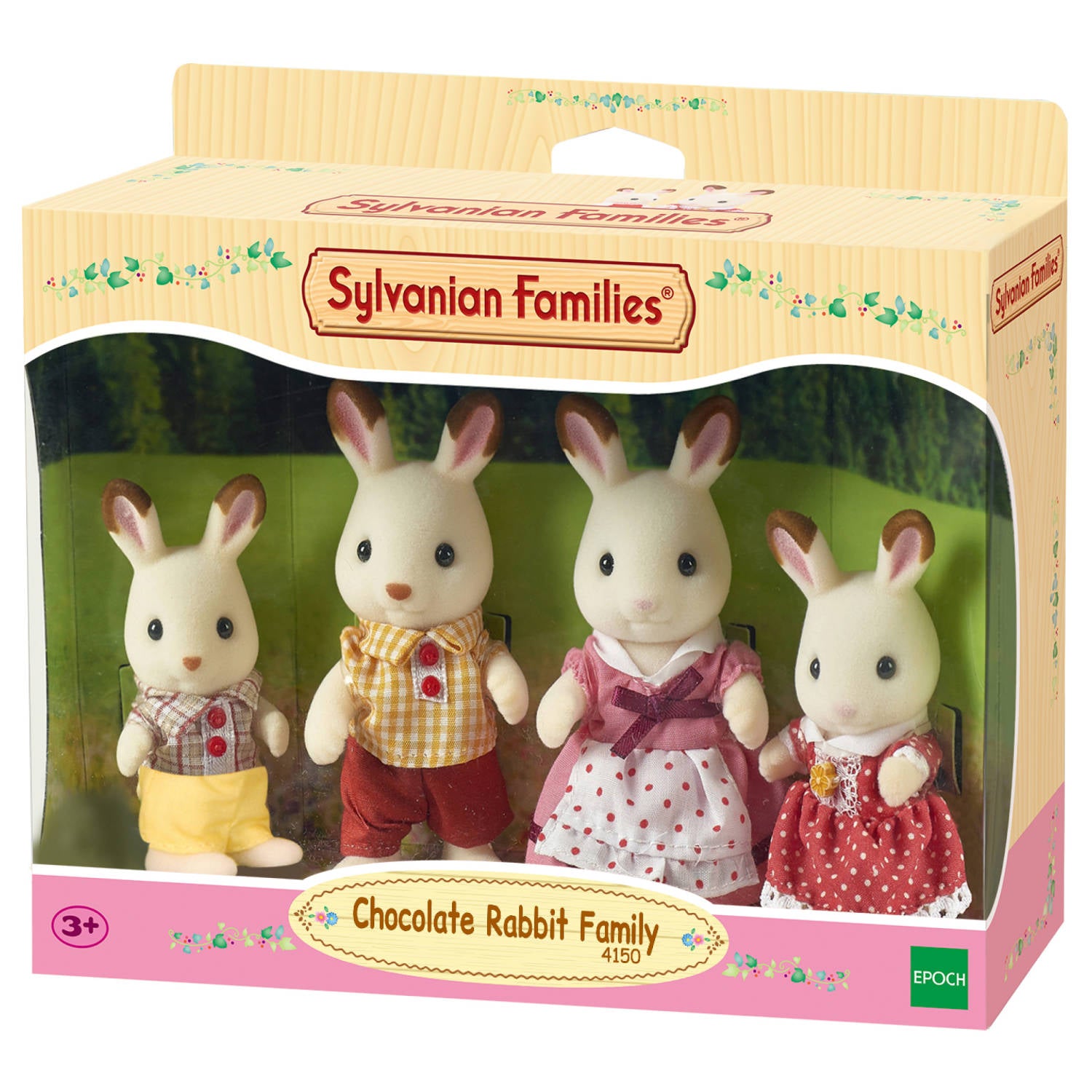 Chocolate Rabbit Family