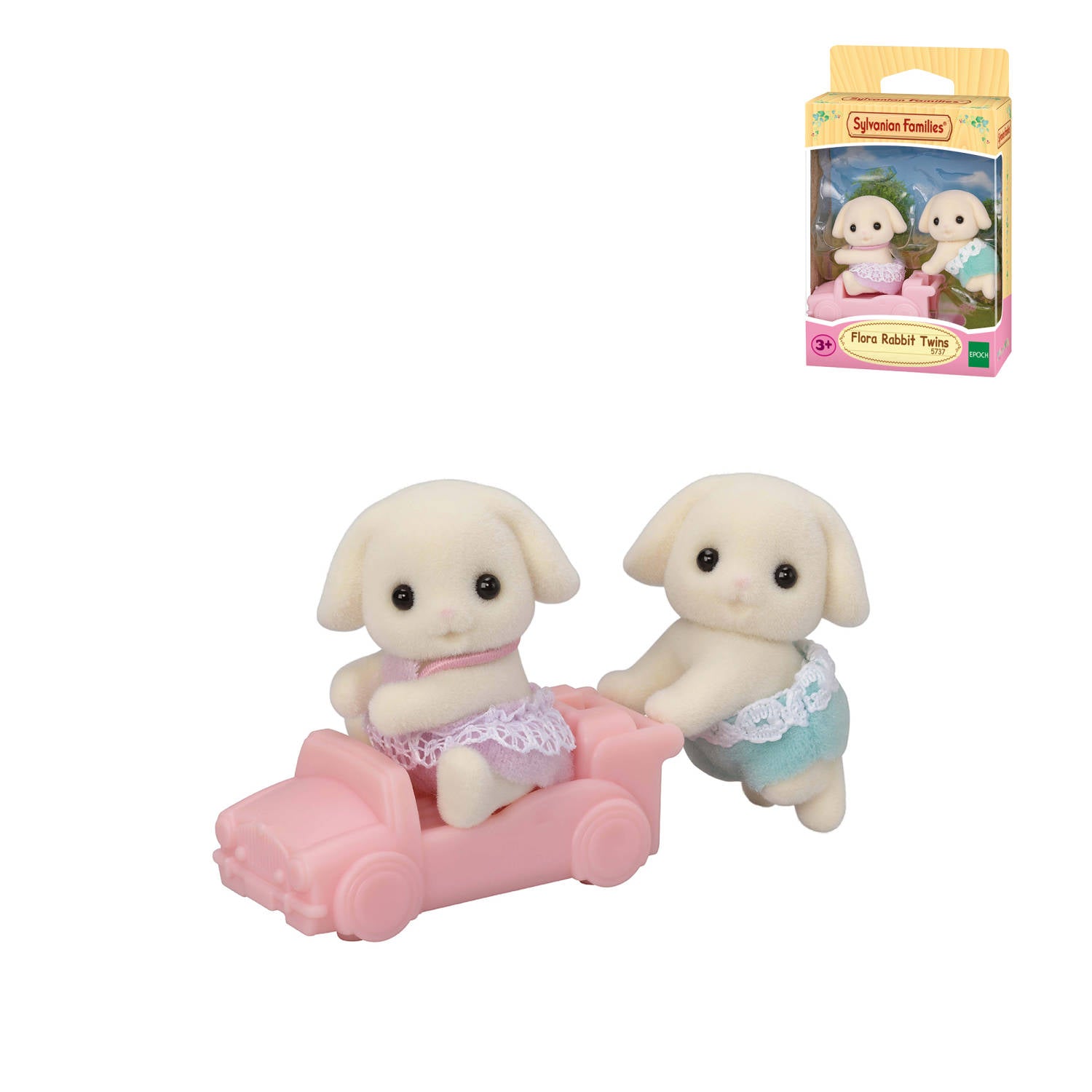 Flora Rabbit Twins