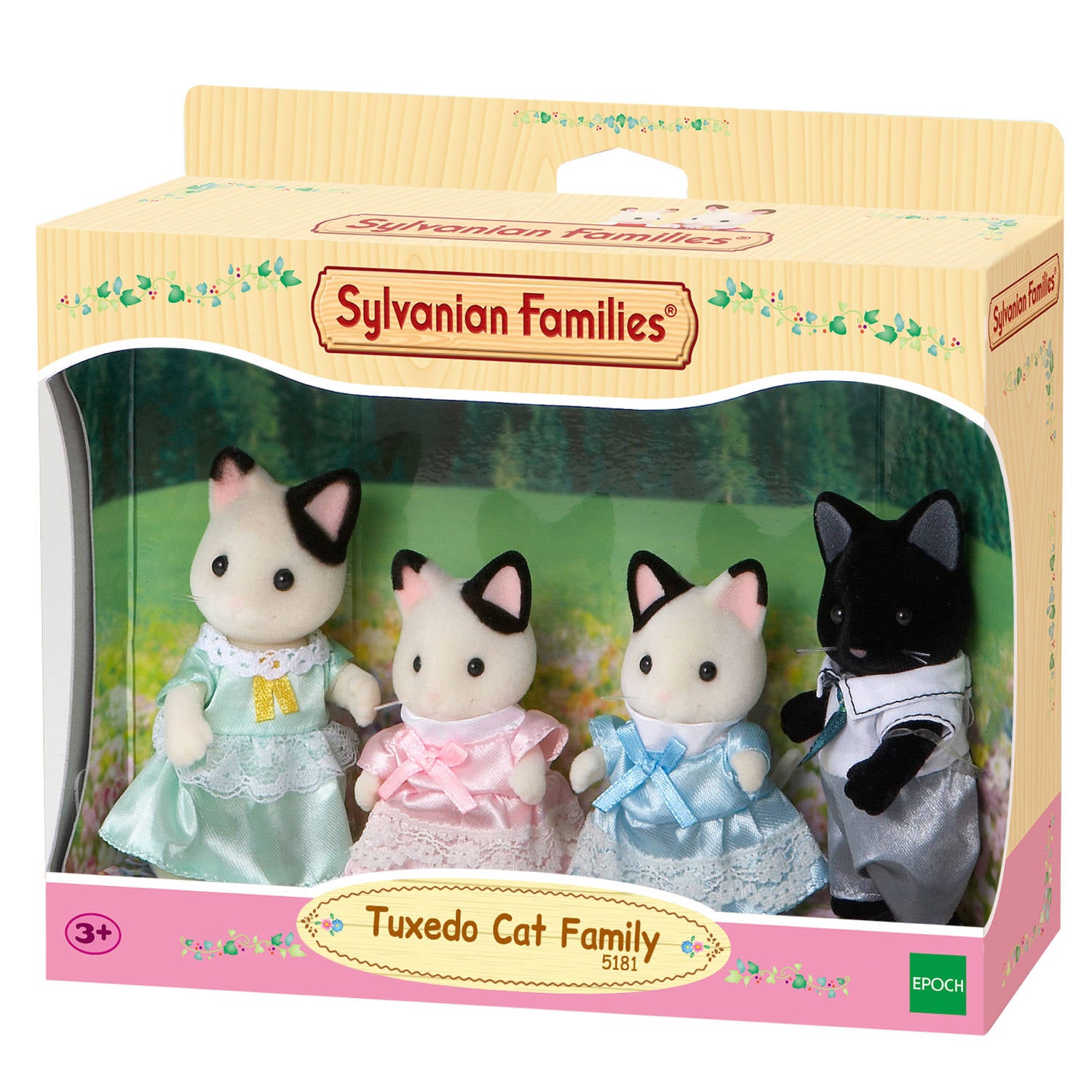 Tuxedo Cat Family