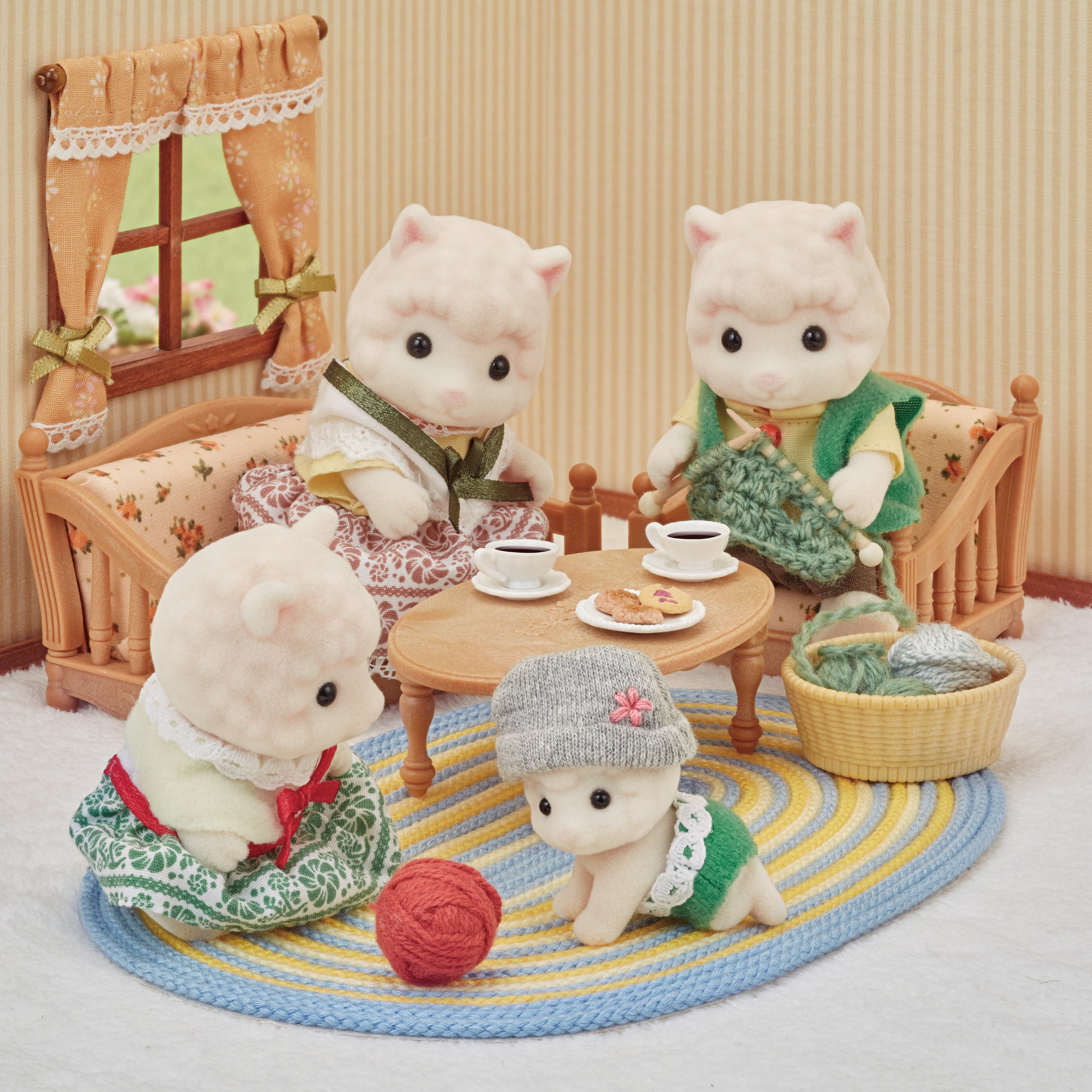 Woolly Alpaca Family