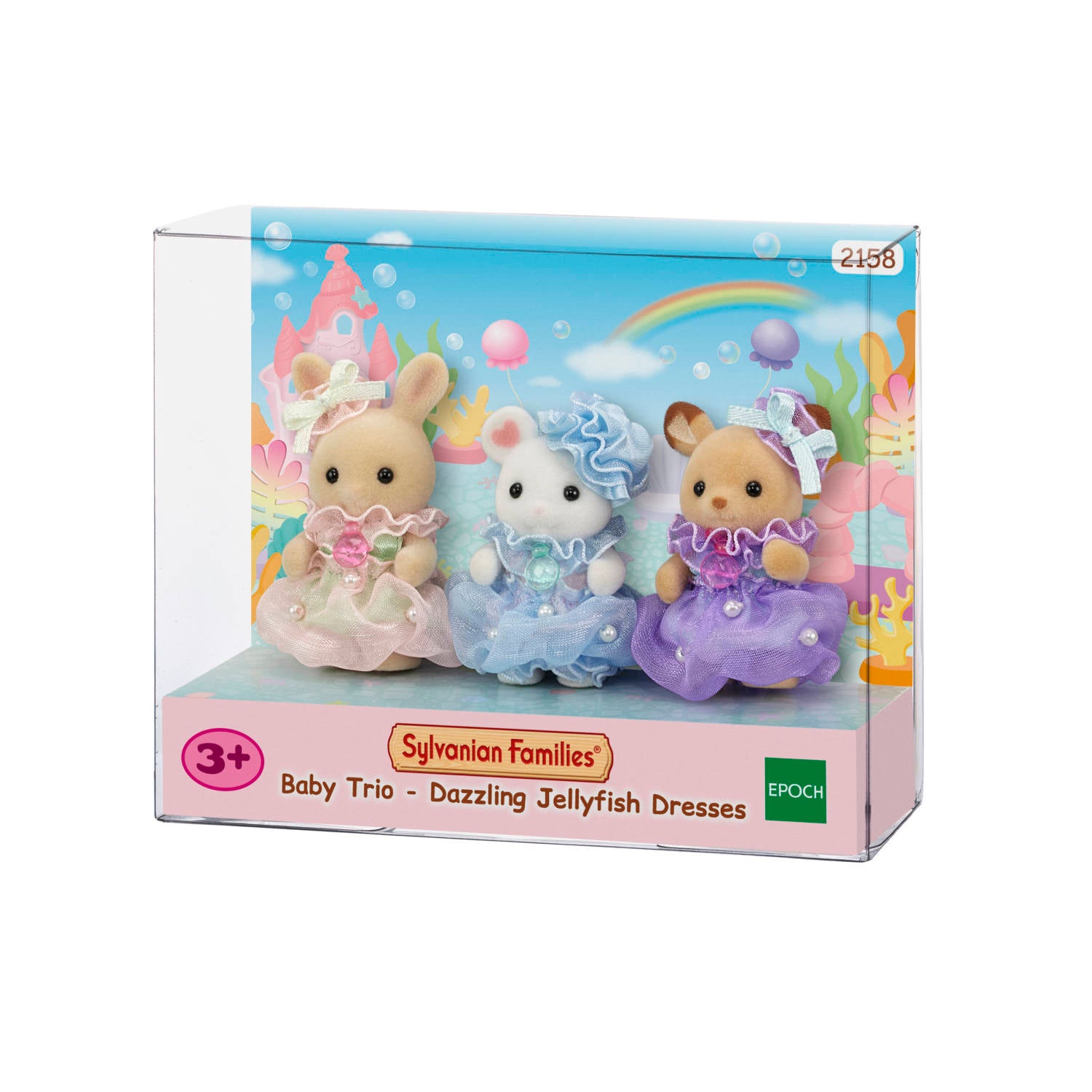 Baby Trio Dazzling Jellyfish Dresses