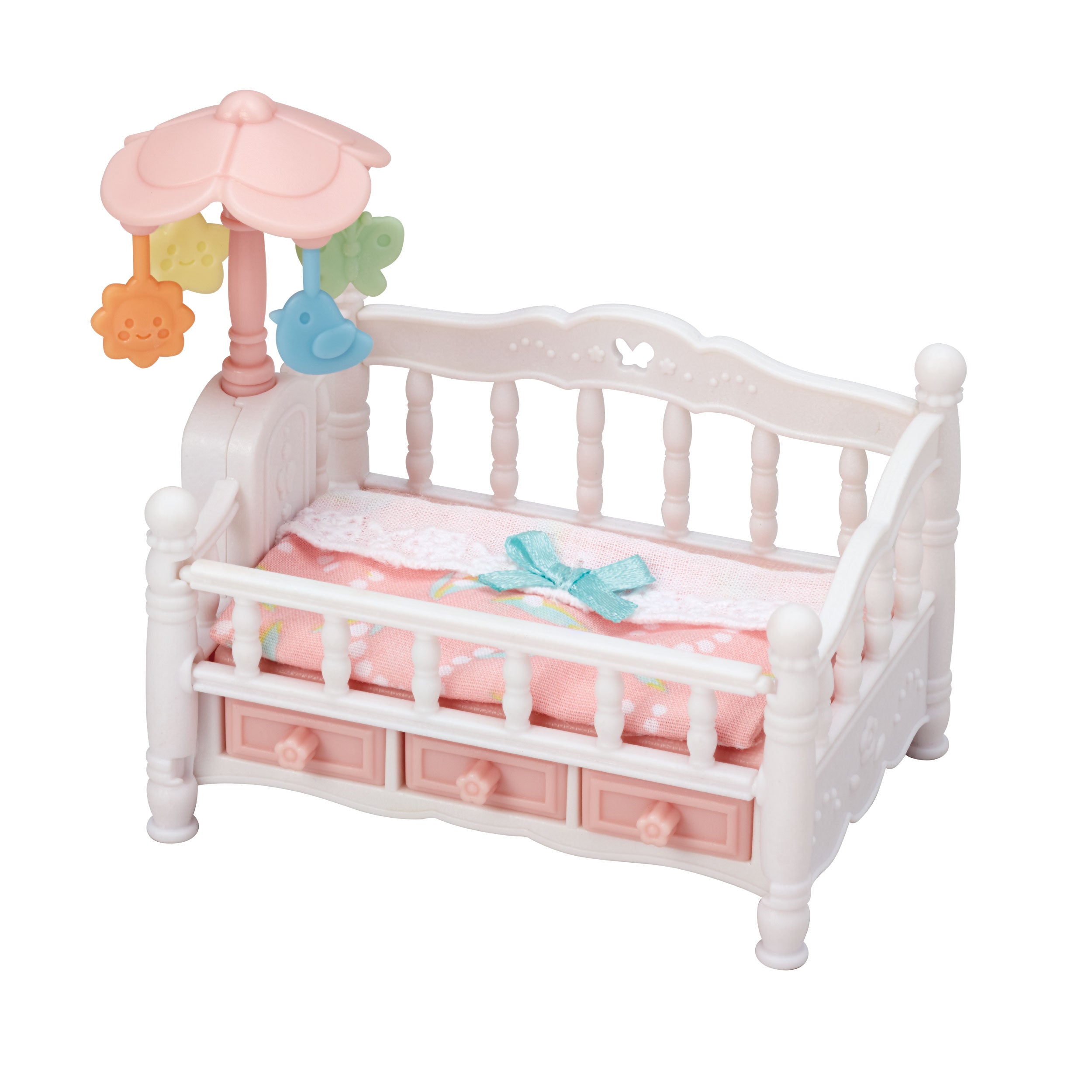 Crib with Mobile