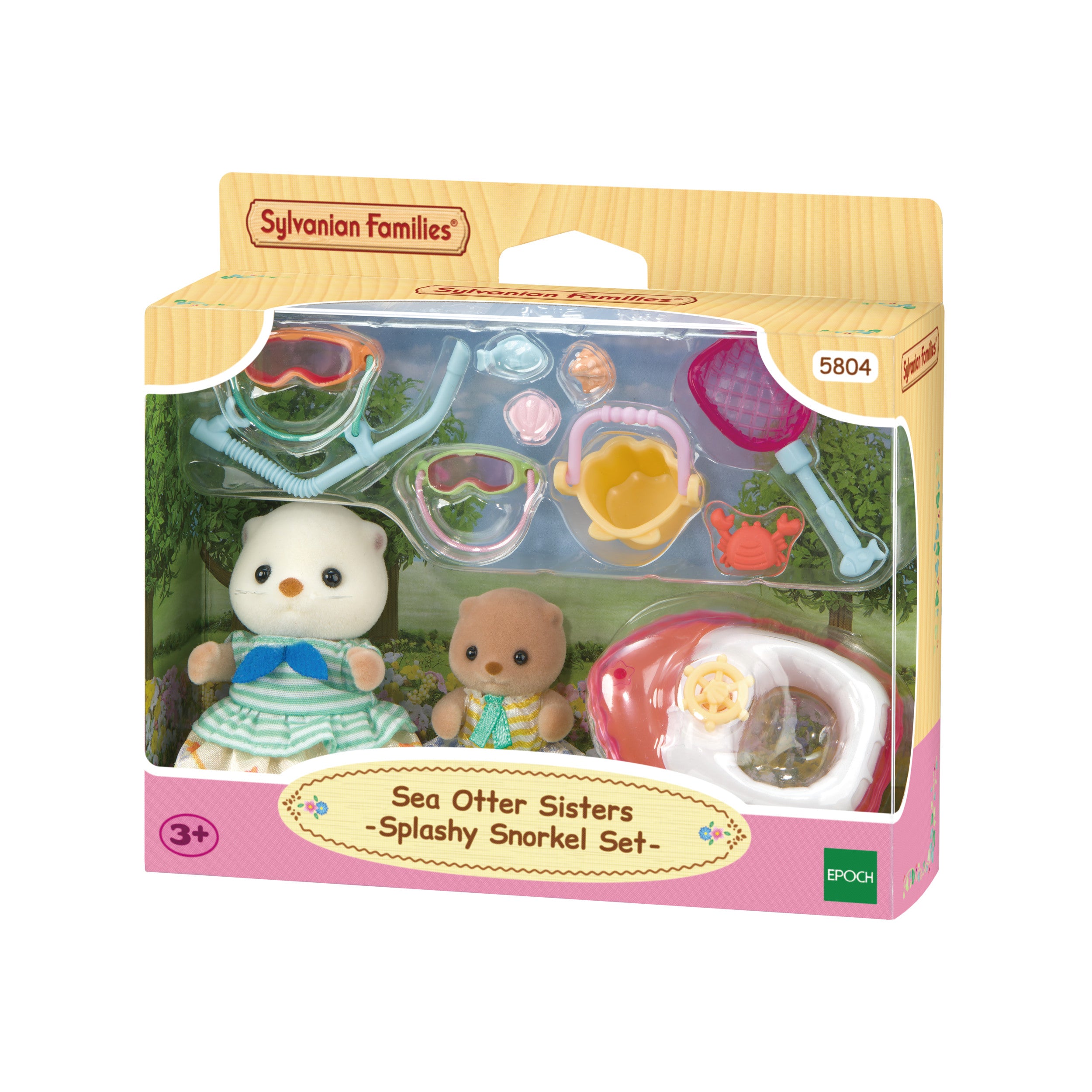 Sea Otter Sisters-Splashy Snorkel Set-