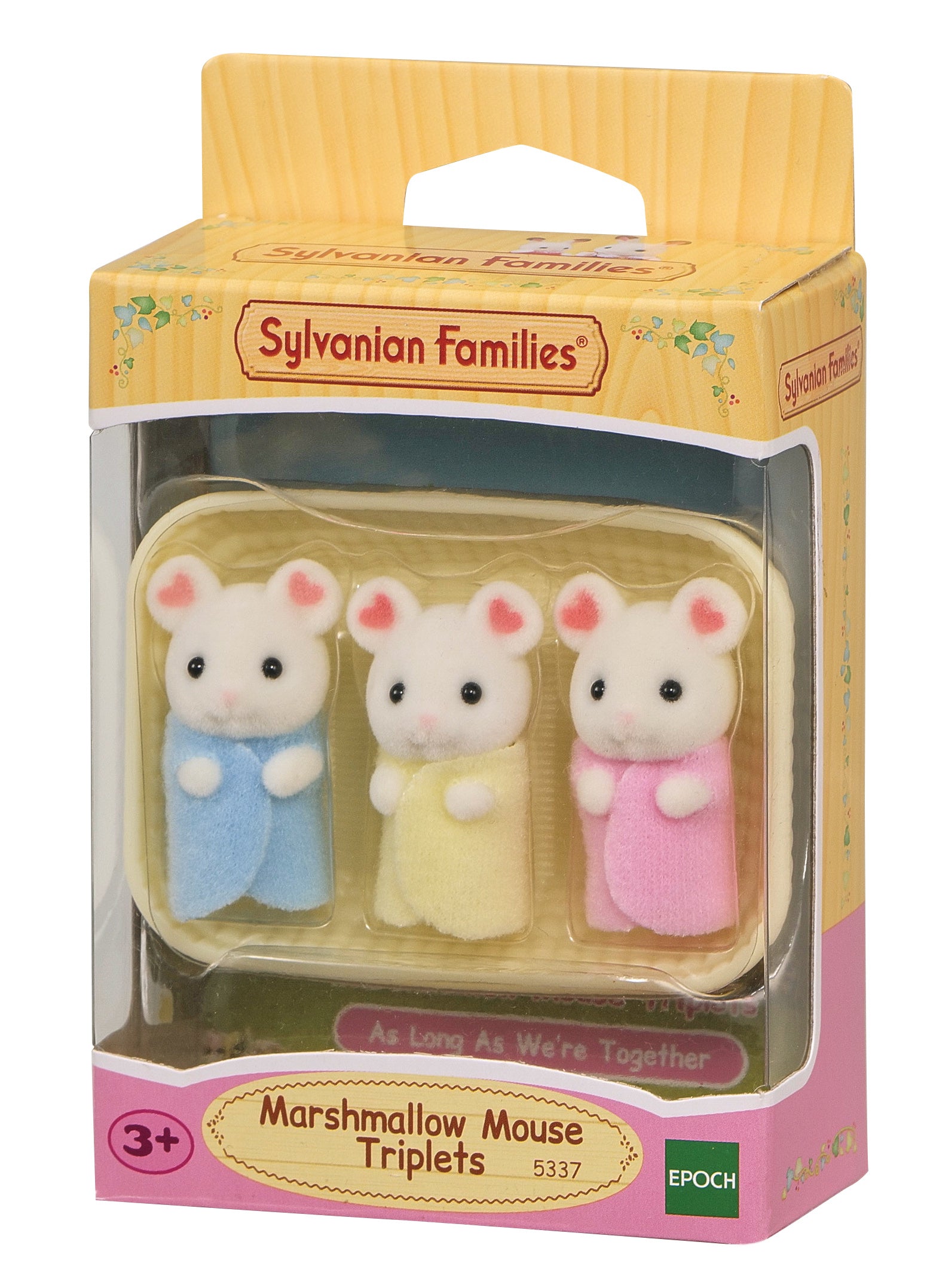 Marshmallow Mouse Triplets