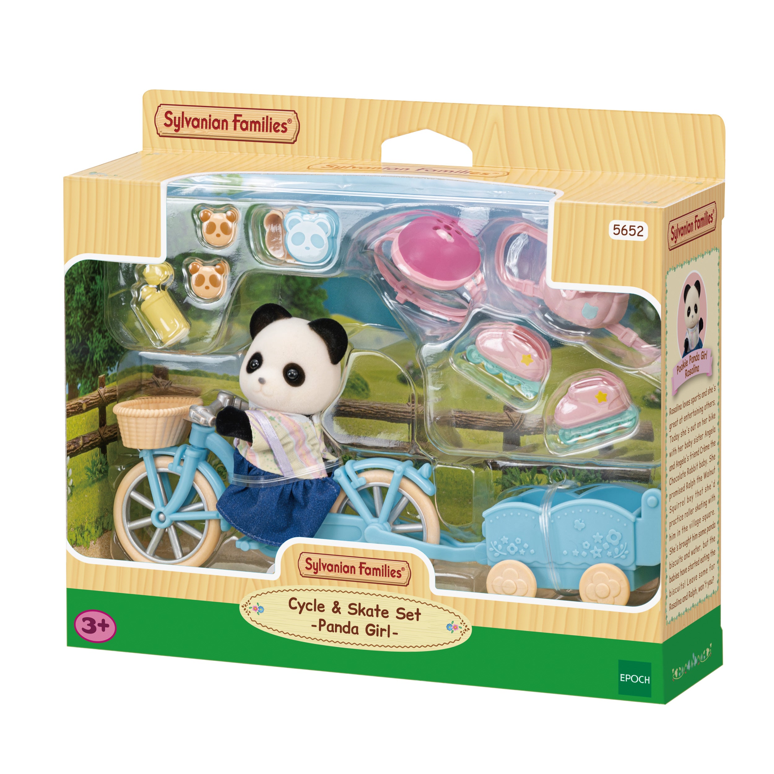 Cycle & Skate Set -Panda Girl-