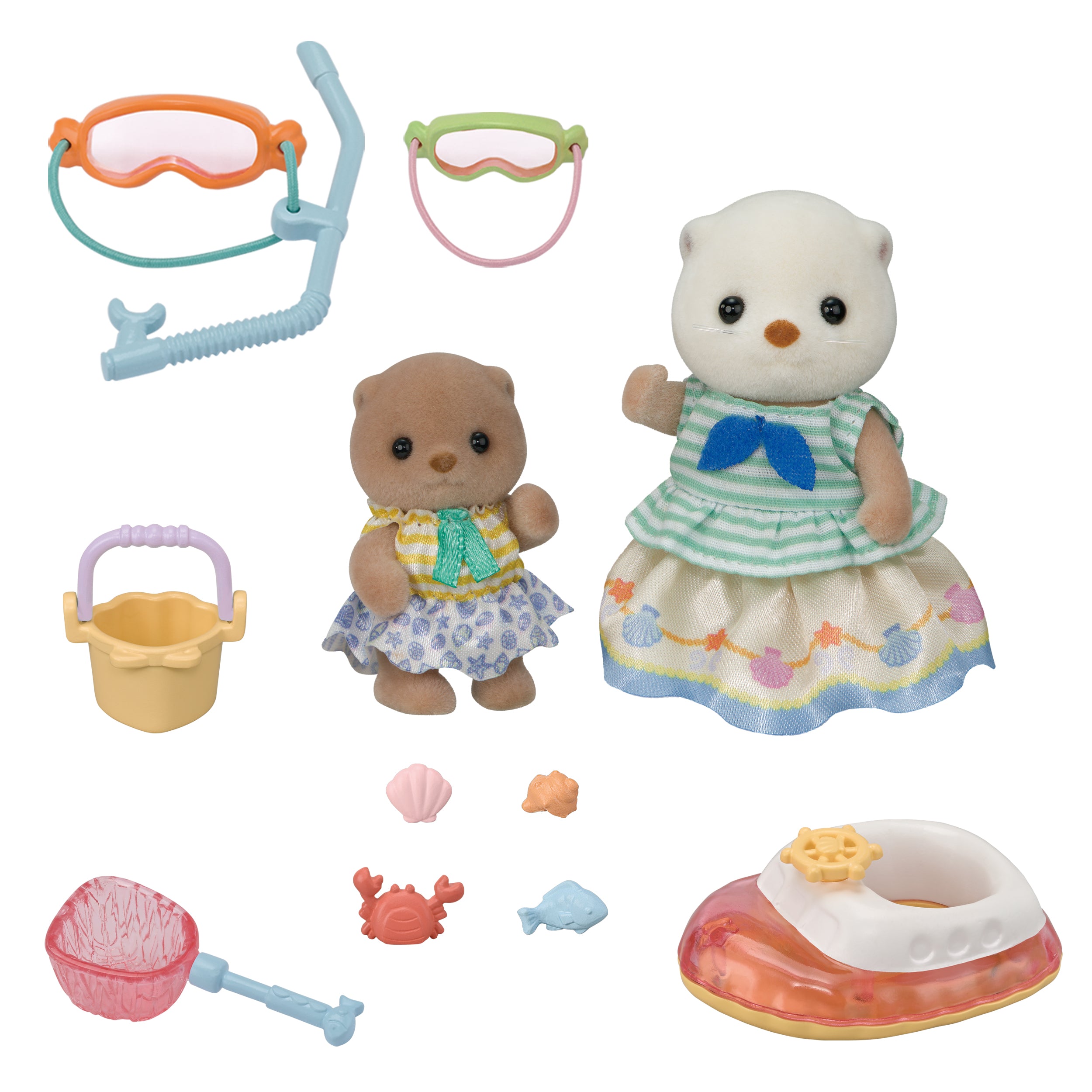 Sea Otter Sisters-Splashy Snorkel Set-