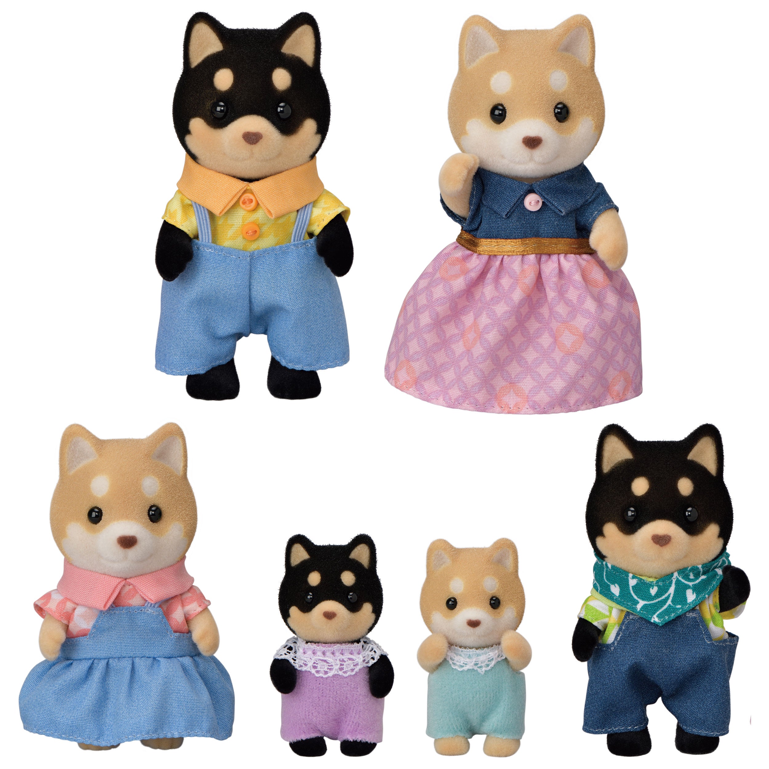 Shiba Dog Family