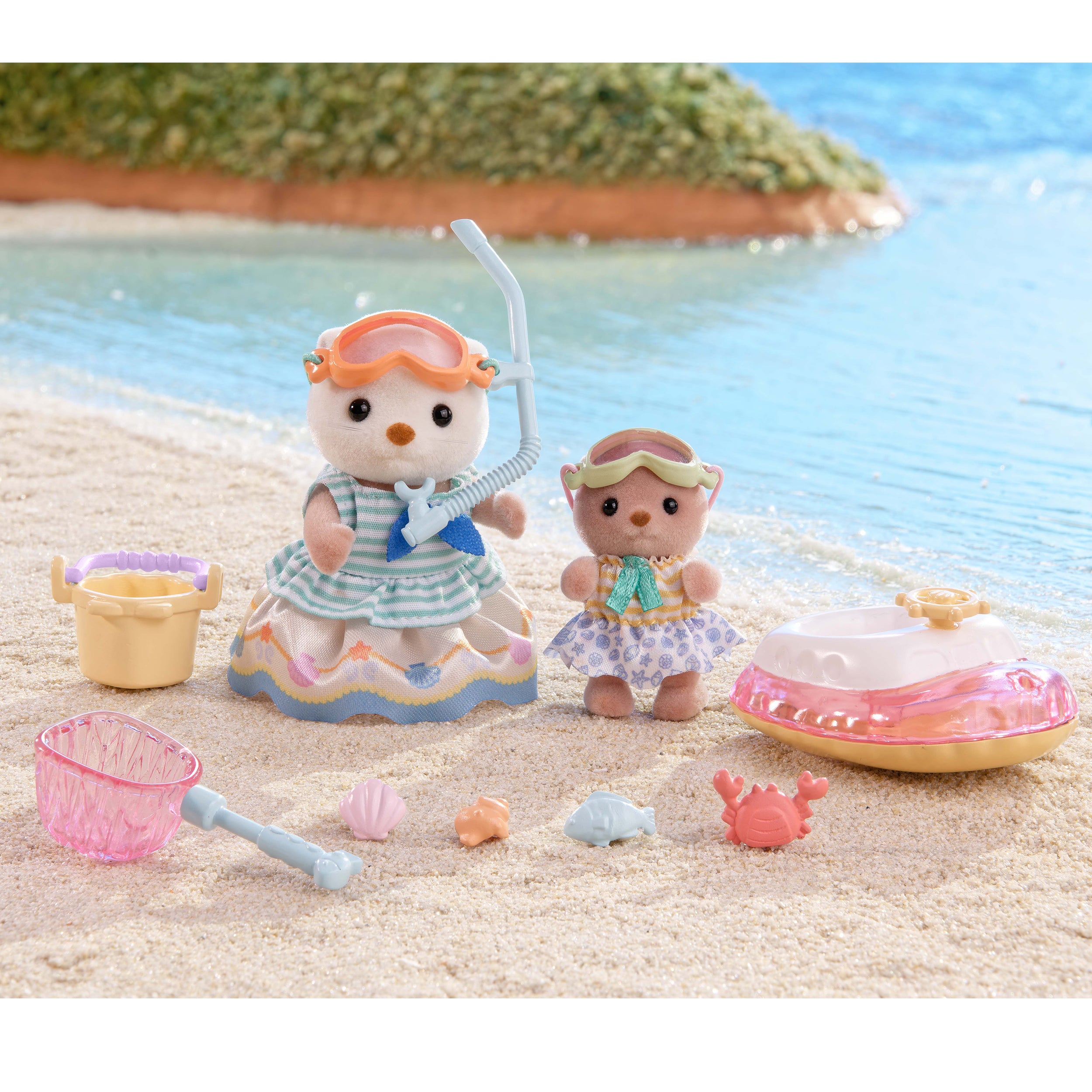 Sea Otter Sisters-Splashy Snorkel Set-