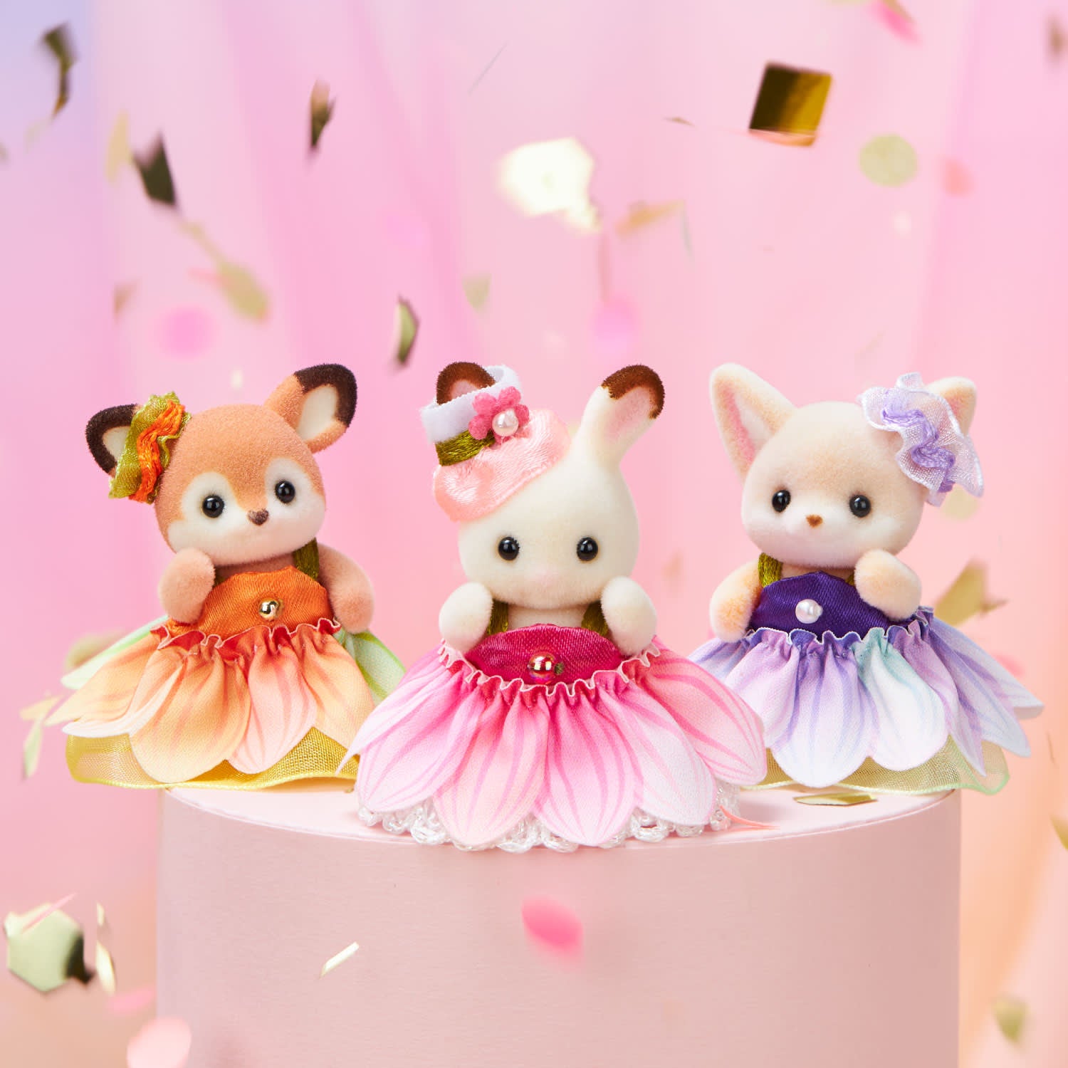 Baby Trio -Blossom Dresses