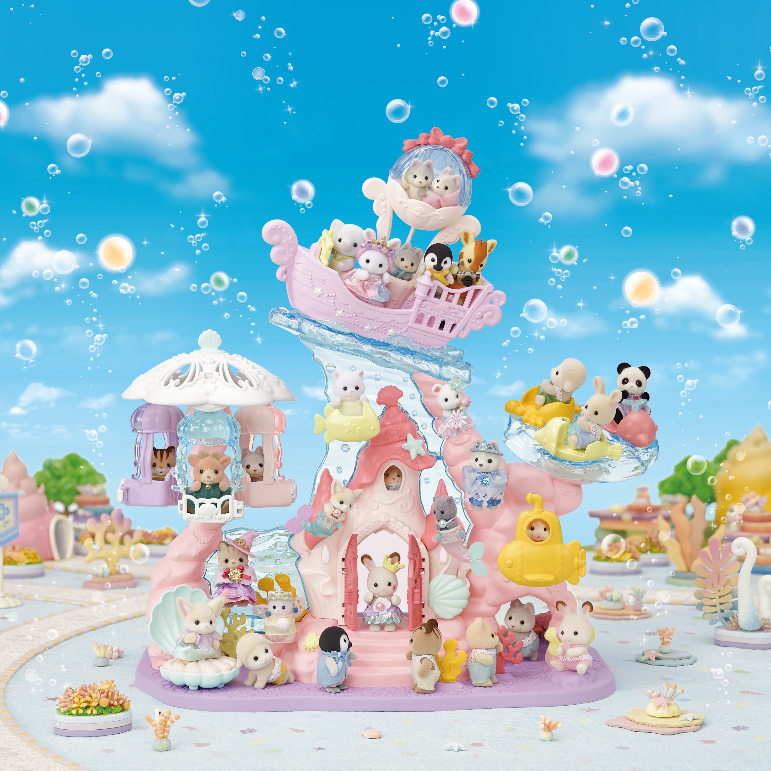 Baby Mermaid Castle