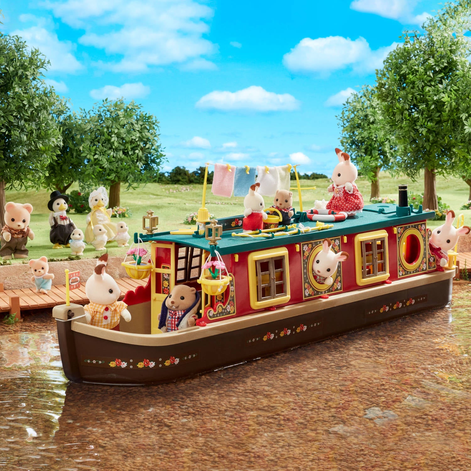 River Canal Boat