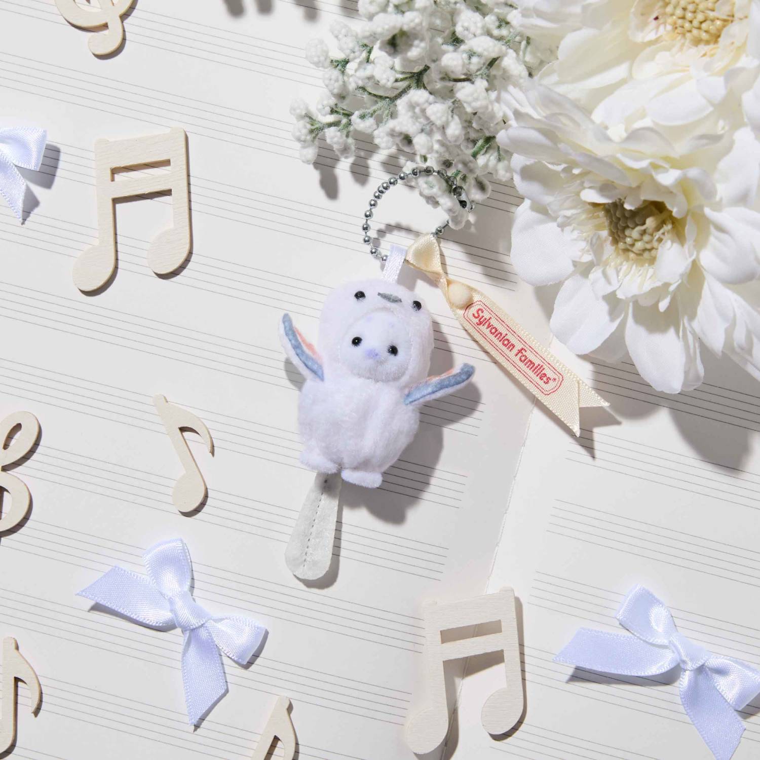 Sylvanian Families Key Chain -Fairy Snow Bird-