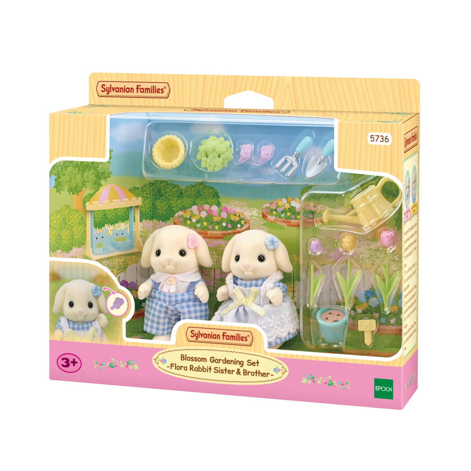 Blossom Gardening Set -Flora Rabbit Sister & Brother-