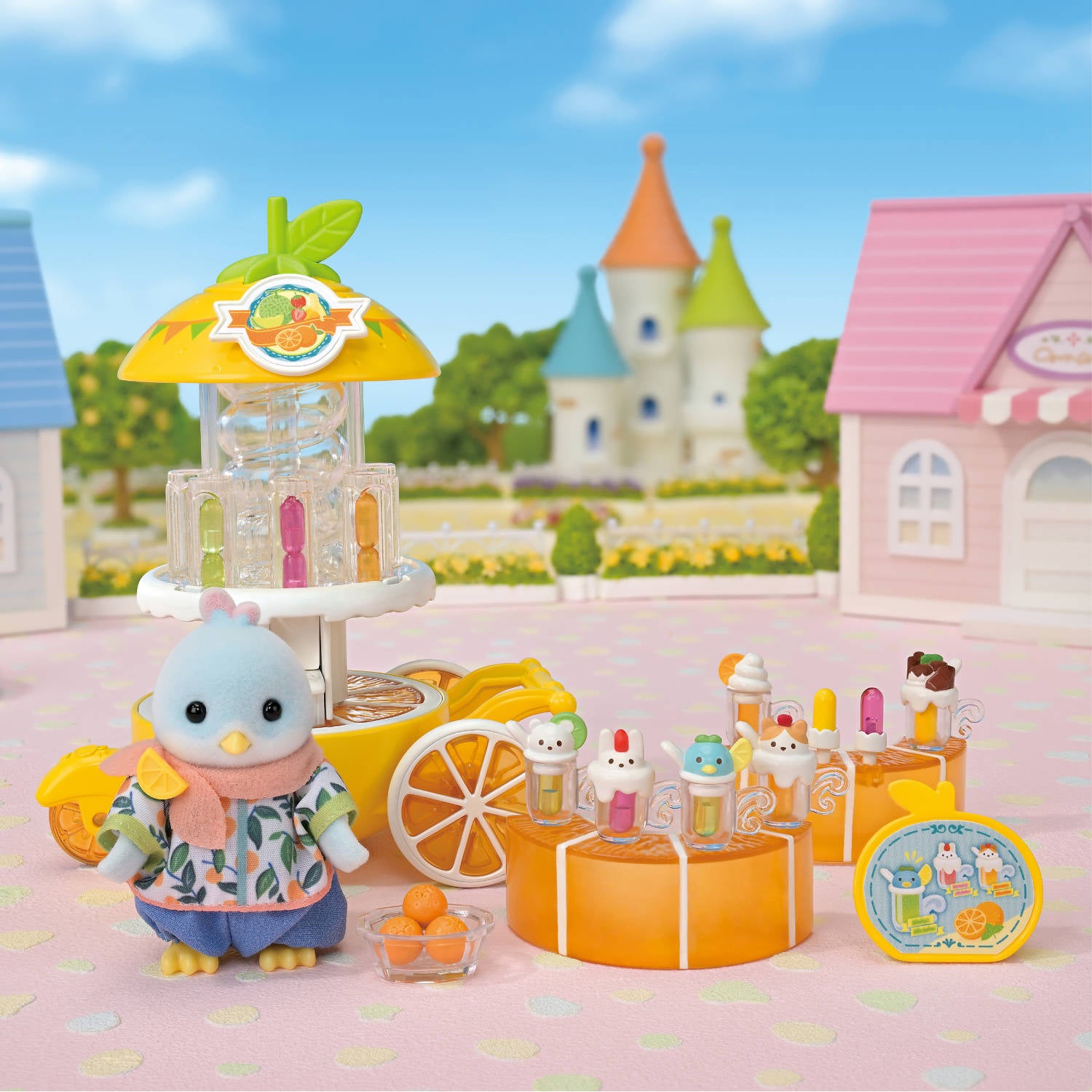 Citrus Bird Juice Stand
