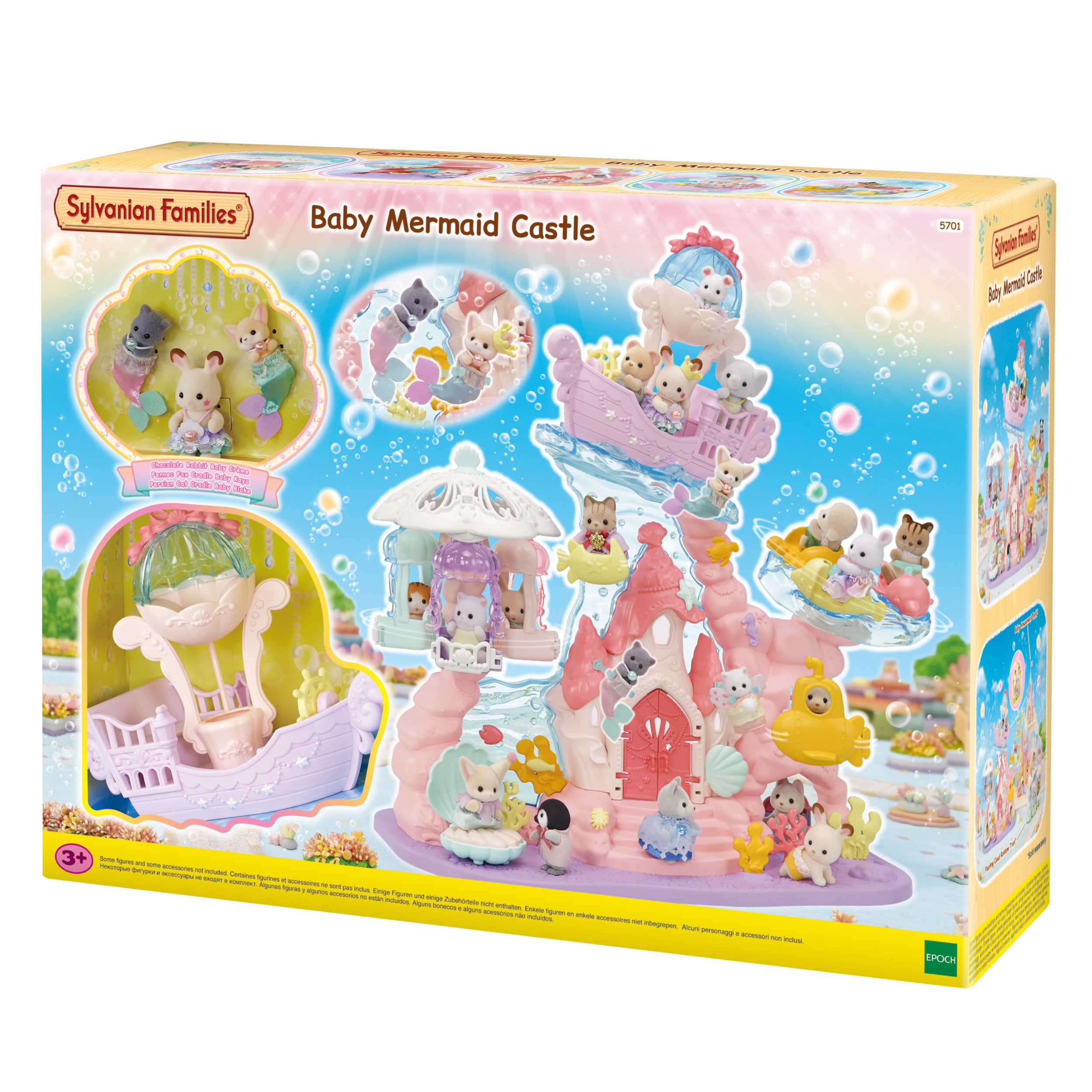 Baby Mermaid Castle