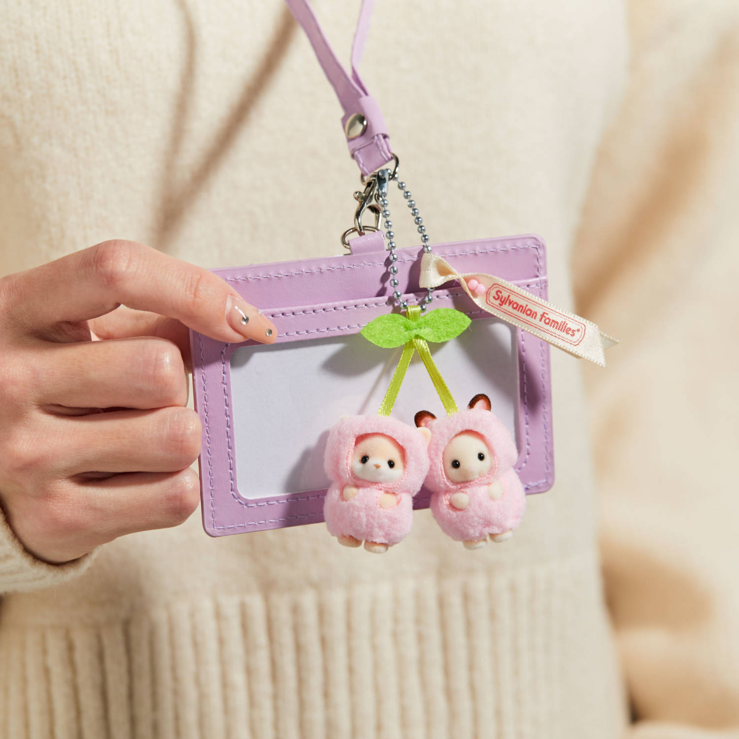 Sylvanian Families Key Chain -Cutie Cherries-