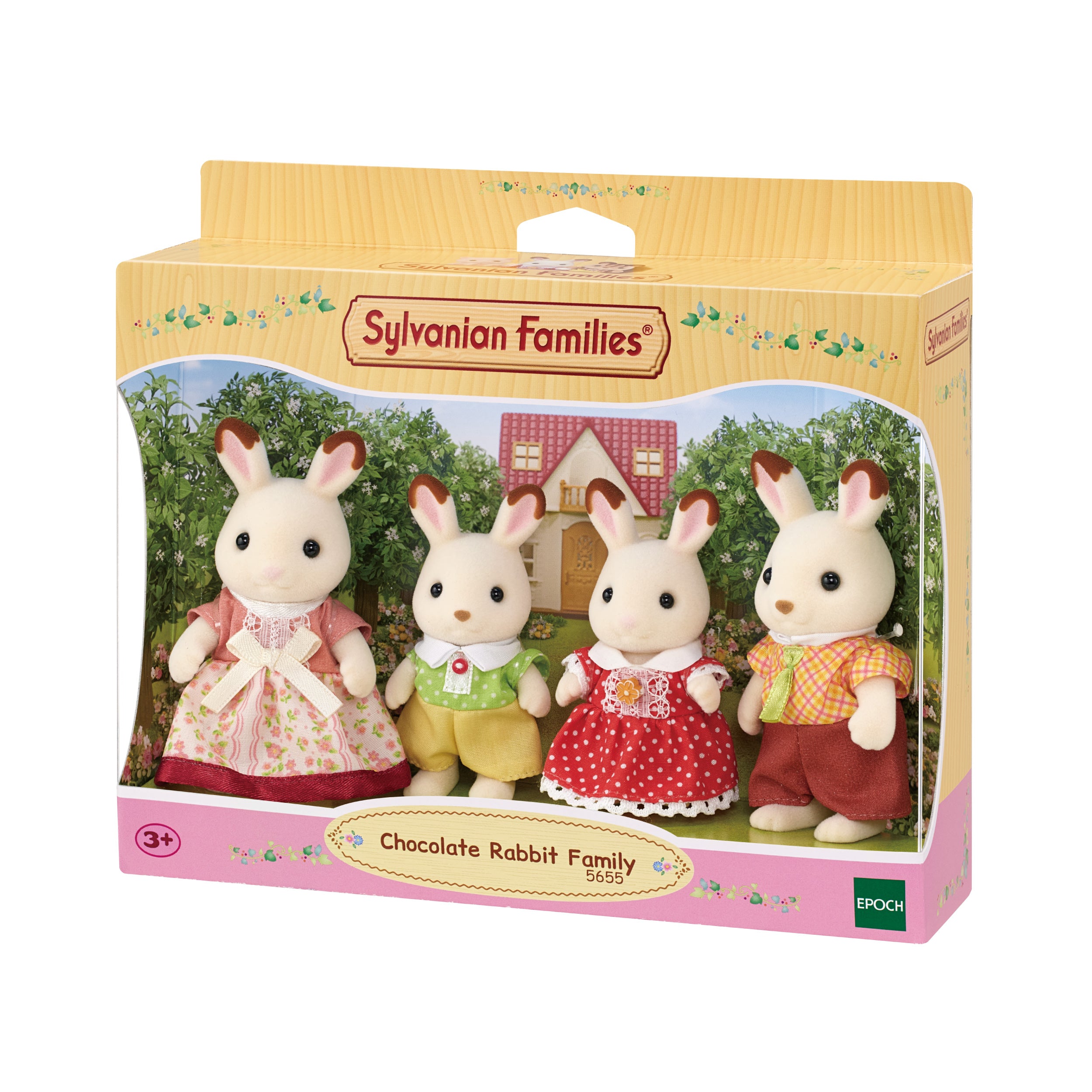 Chocolate Rabbit Family
