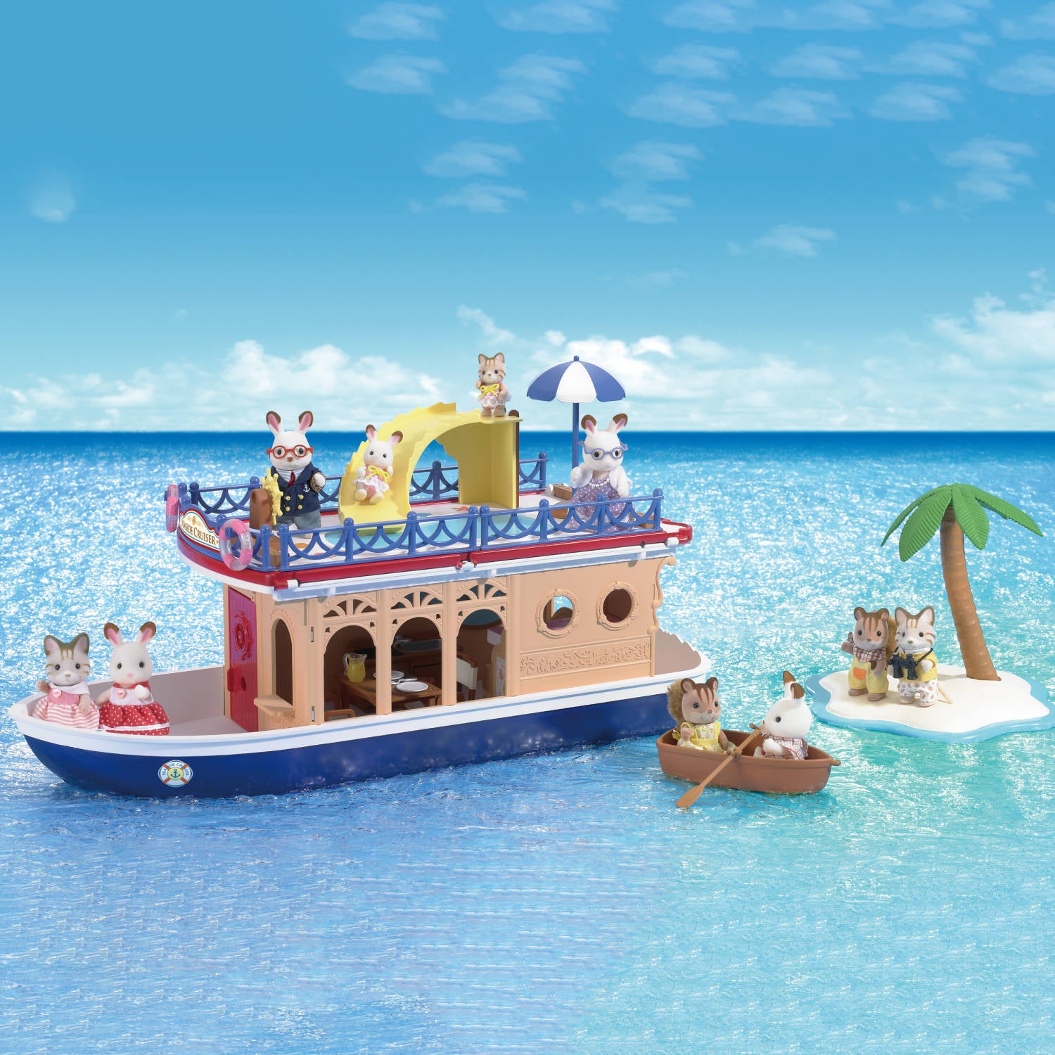 Seaside Cruiser House Boat