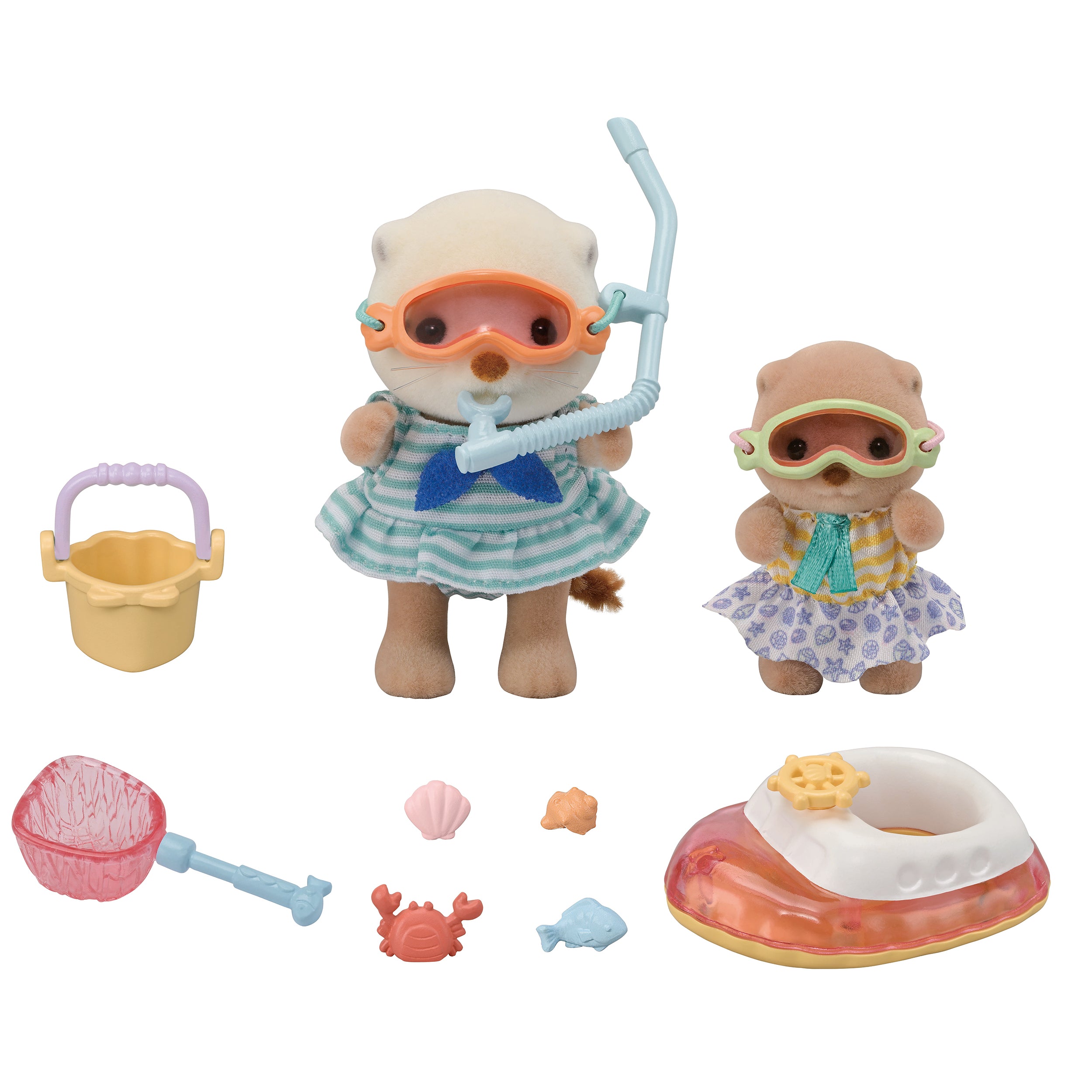Sea Otter Sisters-Splashy Snorkel Set-