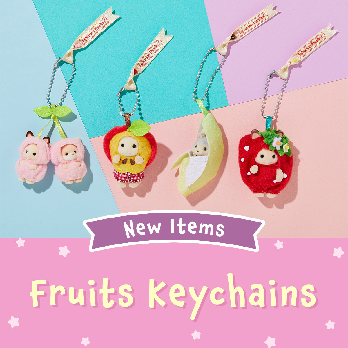 Fruits Keychain
