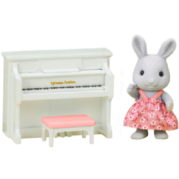 Rabbit Sister with Piano Set