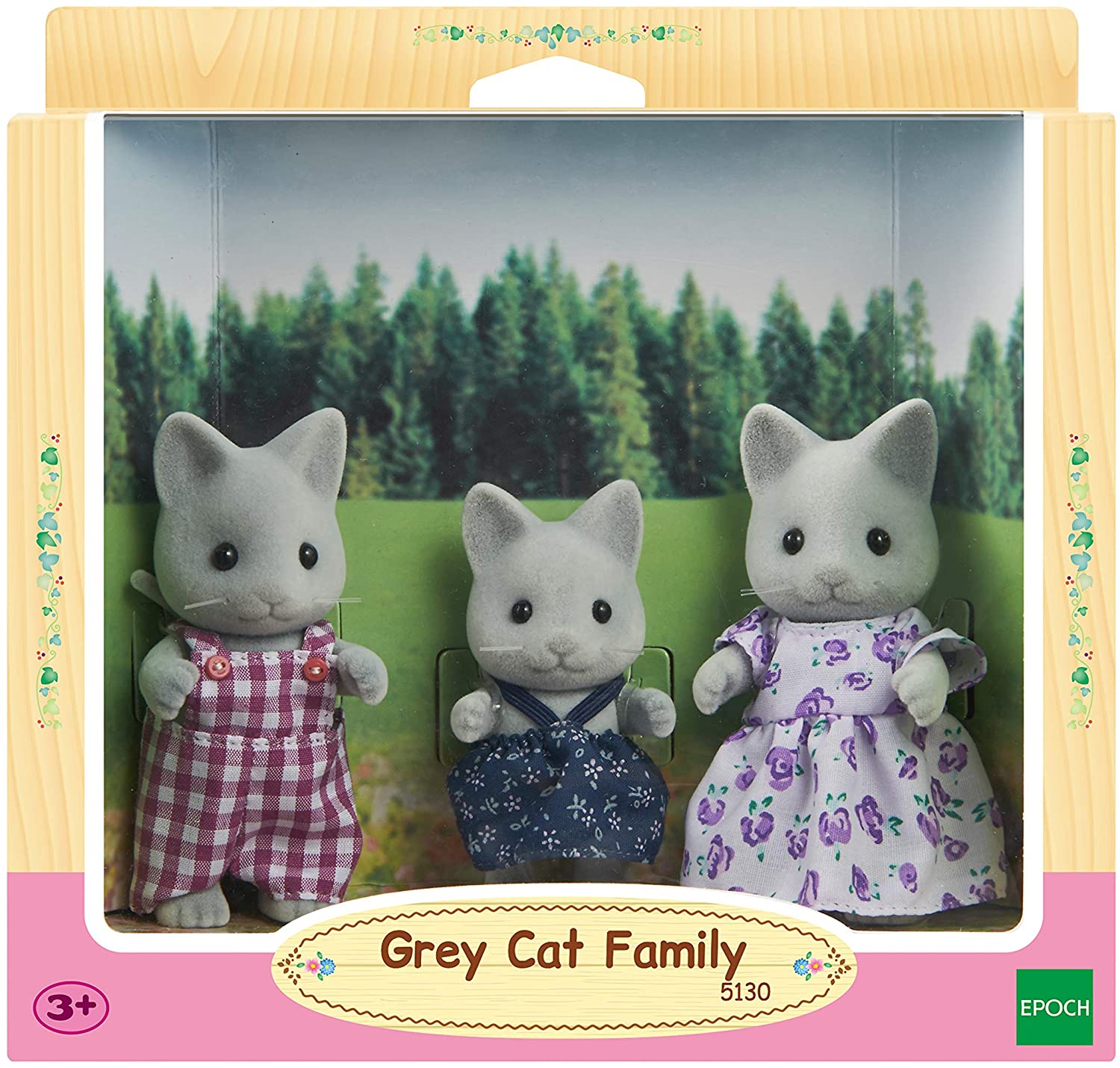 Grey Cat Family