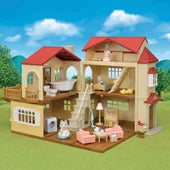 Red Roof Country Home Gift Set-Secret Attic Playroom-