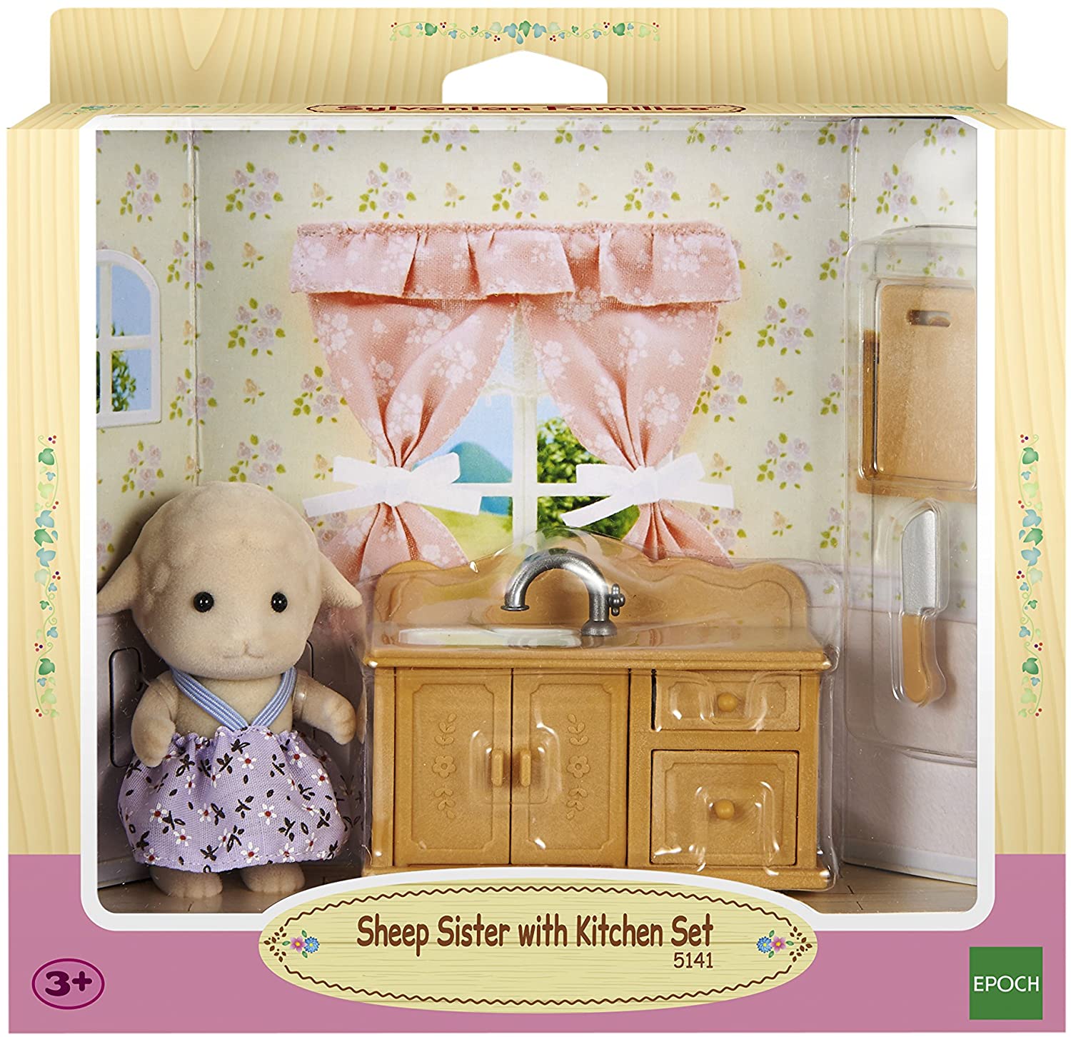 Sheep Sister with Kitchen Set
