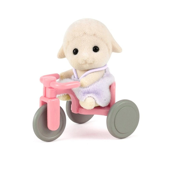 Sheep Baby with Tricycle