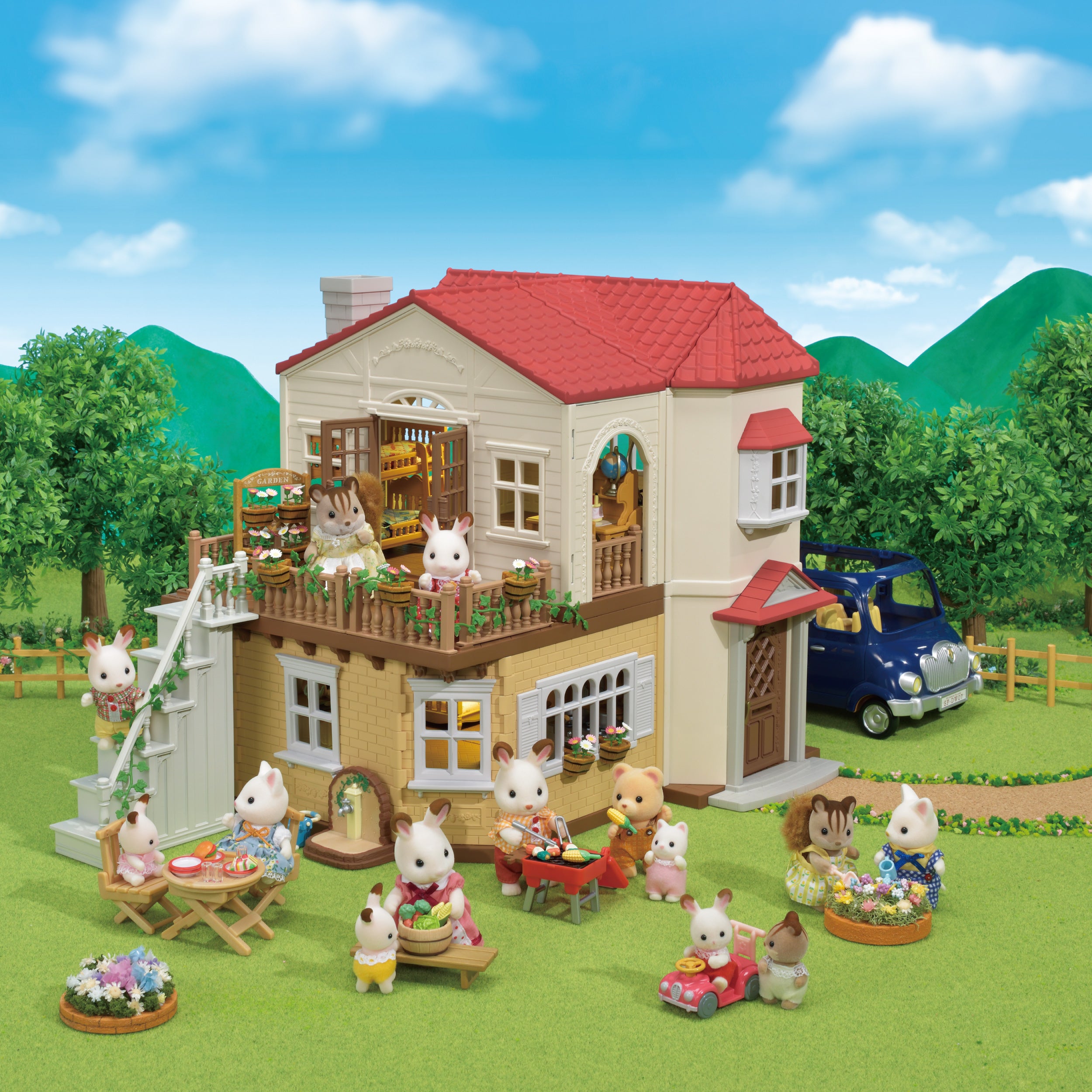 Red Roof Country Home