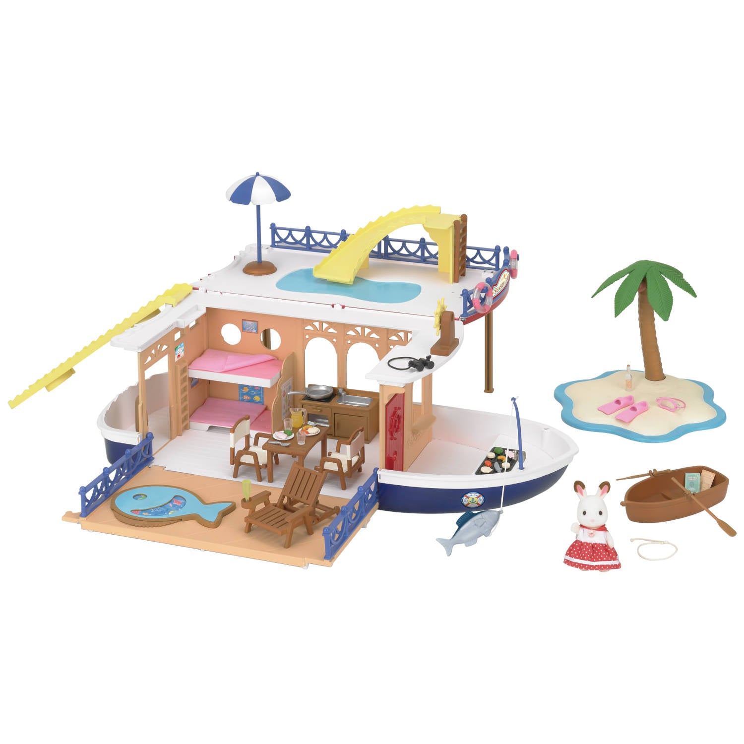 Seaside Cruiser House Boat