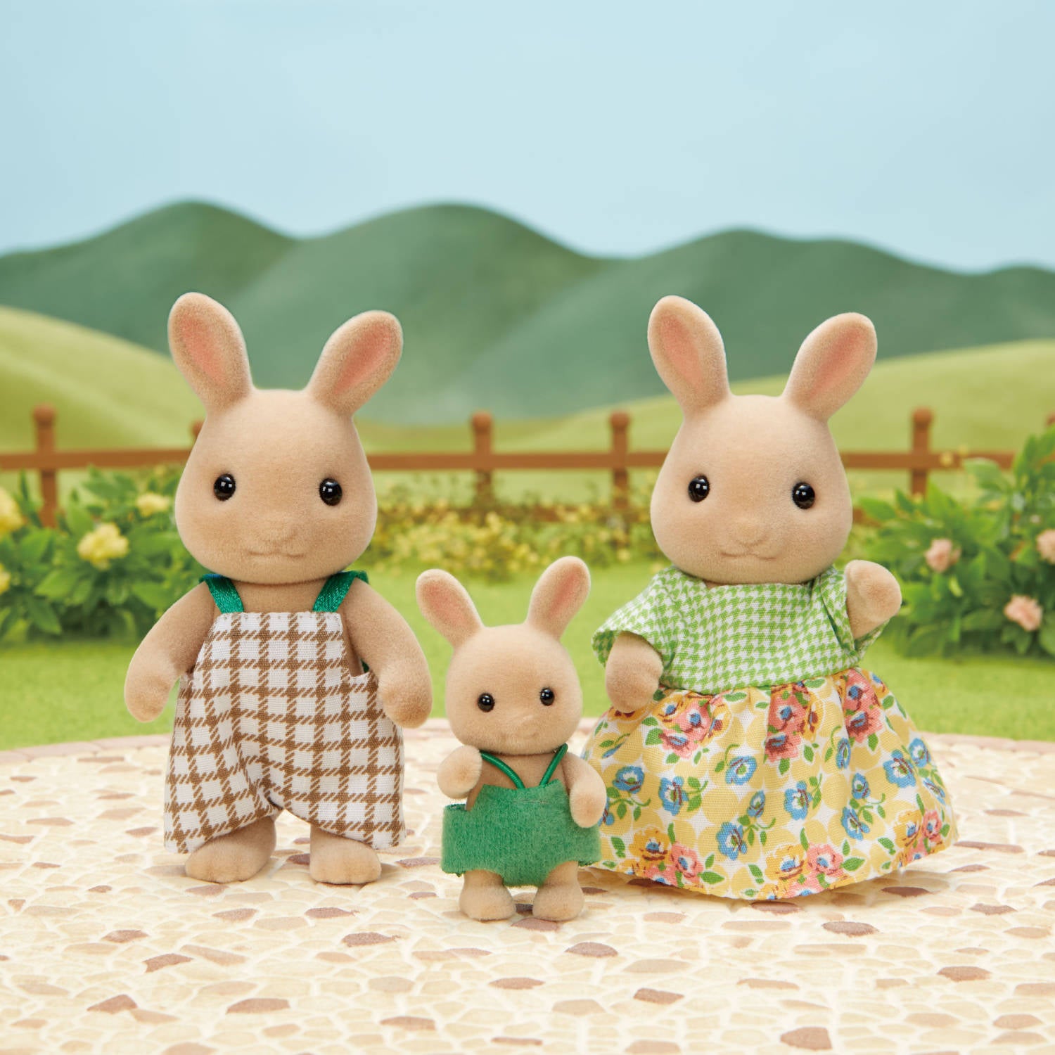 Sunny Rabbit Family