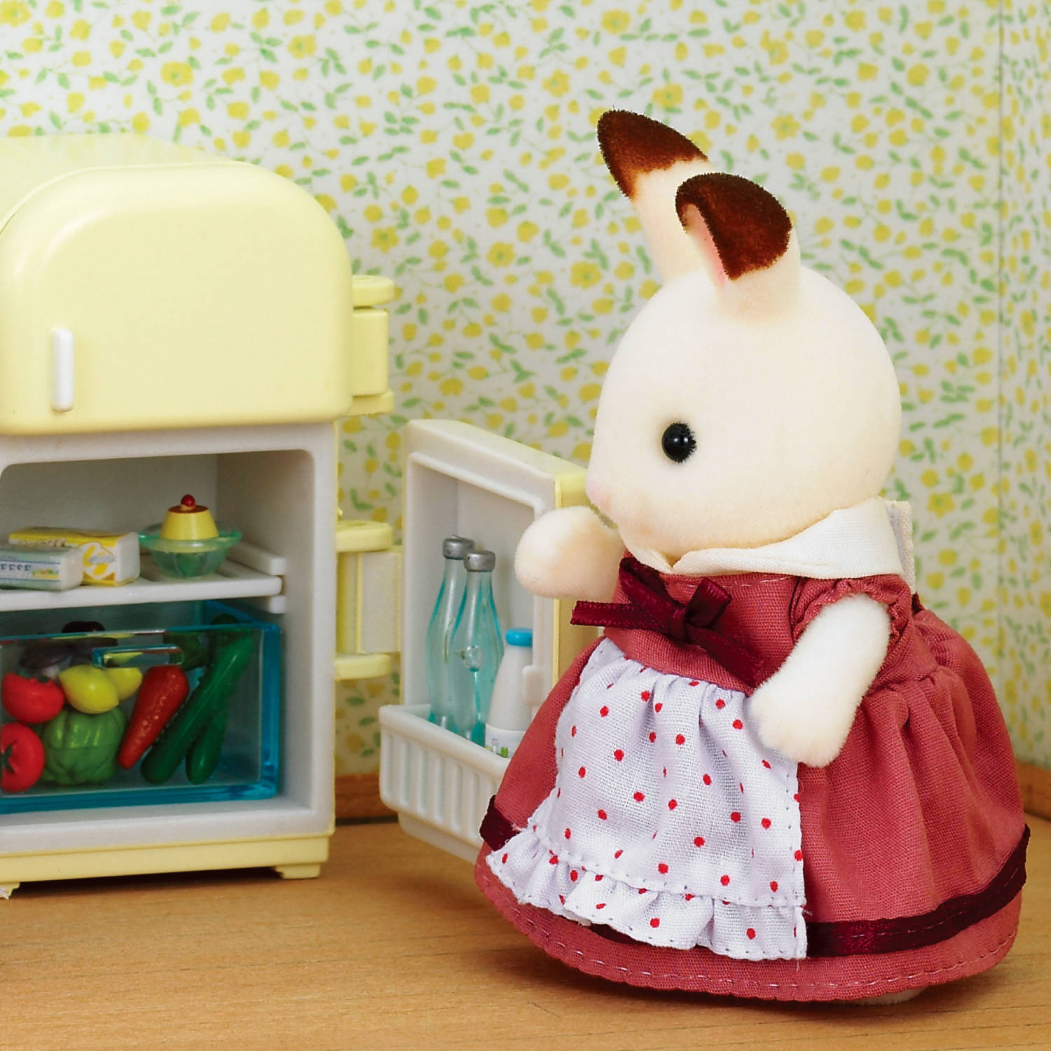 Chocolate Rabbit Mother Set
