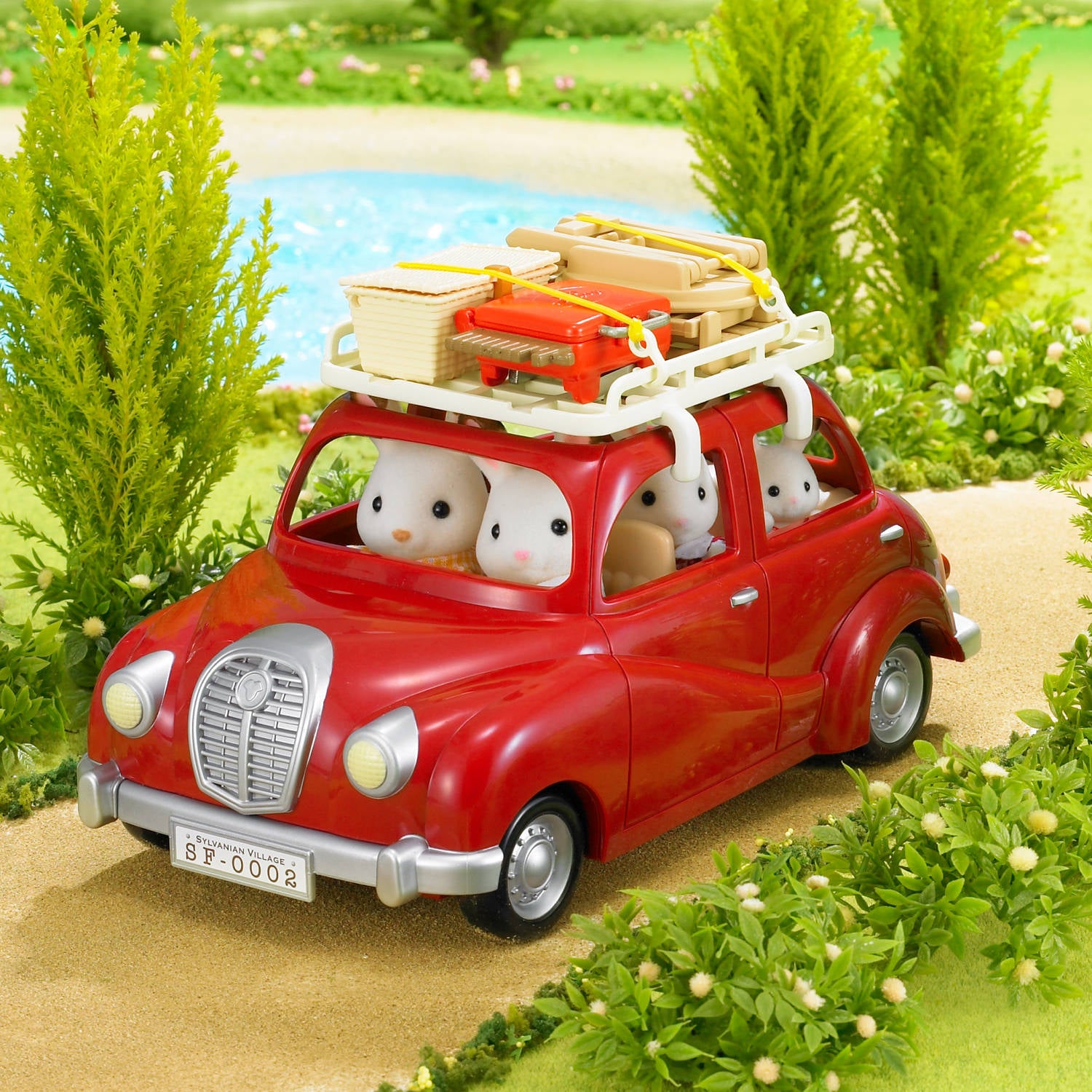 Roof Rack with Picnic Set