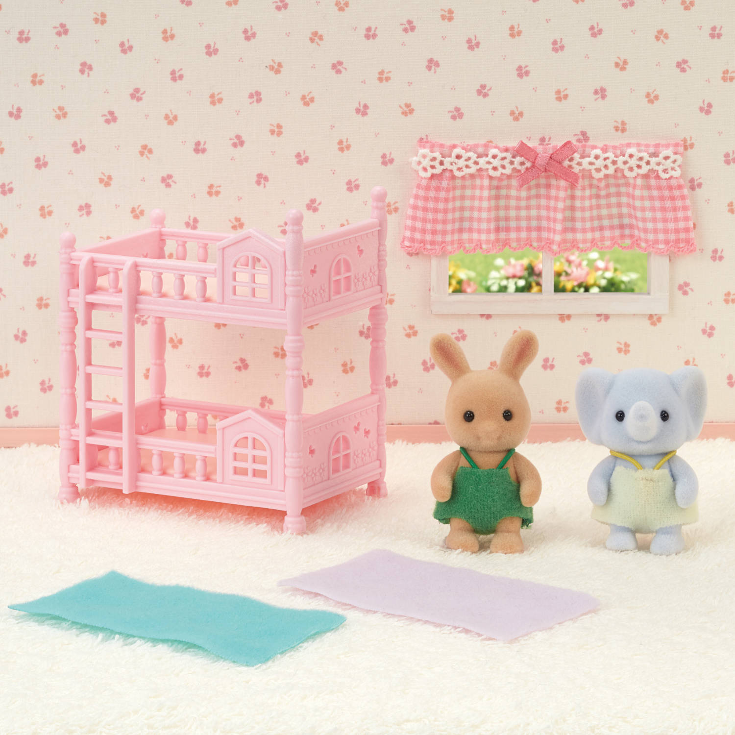 Sunny Rabbit Baby's Bunk Bed Set